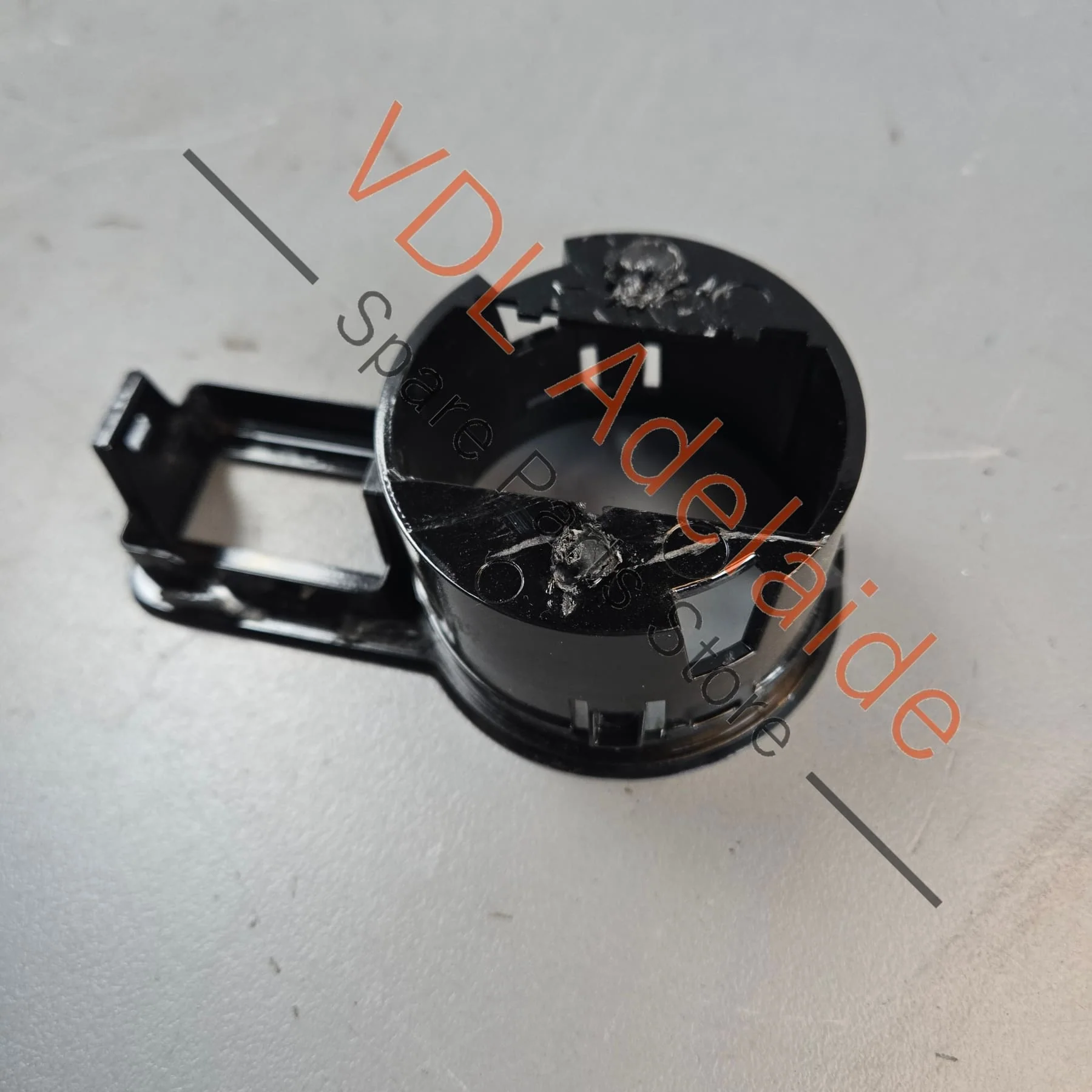 VW Polo Headlight Switch Surround Trim Gloss Black 6R2857004 - Image 5