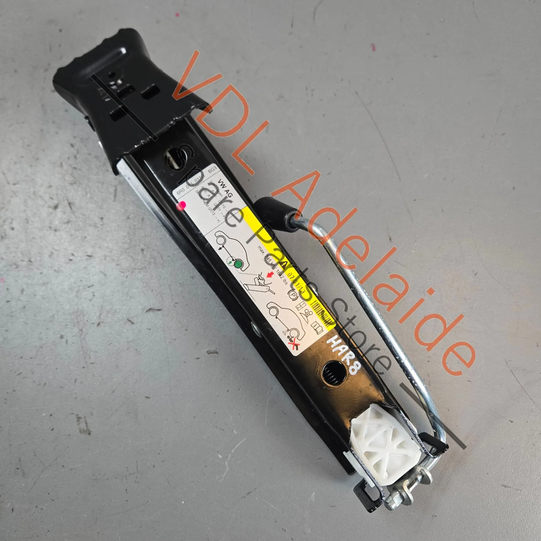 VW Polo Emergency Spare Tyre Jack 6R0011031G - Image 2