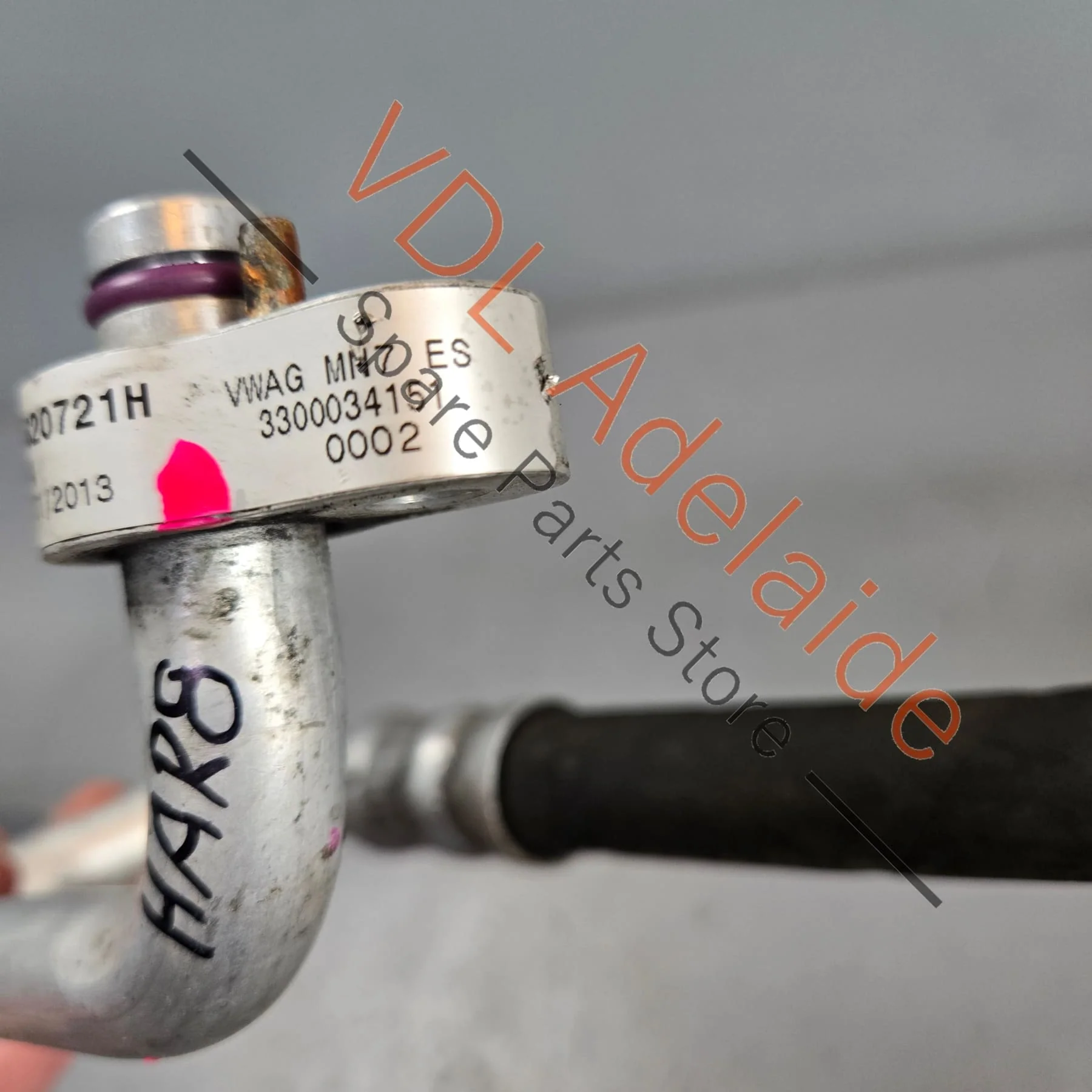 VW Polo AC Refrigerant Gas Pressure Line 6R0820721H - Image 5