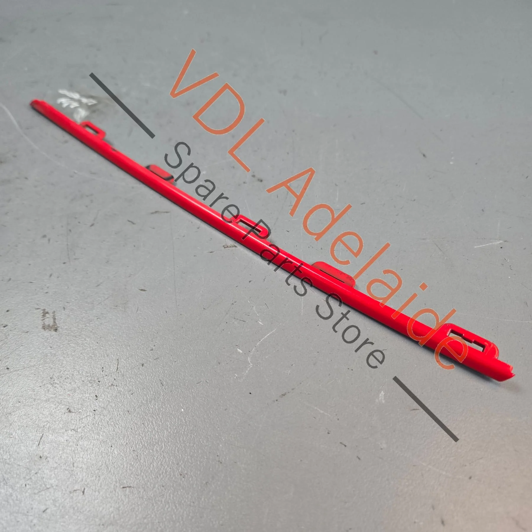 VW Polo Gti Front Grille Red Stripe Trim Left Lower