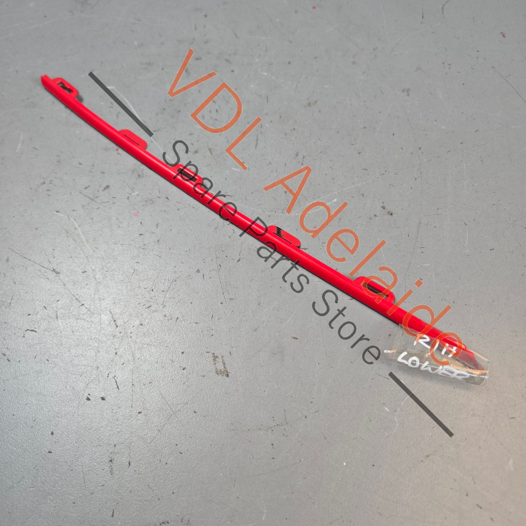 VW Polo Gti Front Grille Red Stripe Trim Right Lower