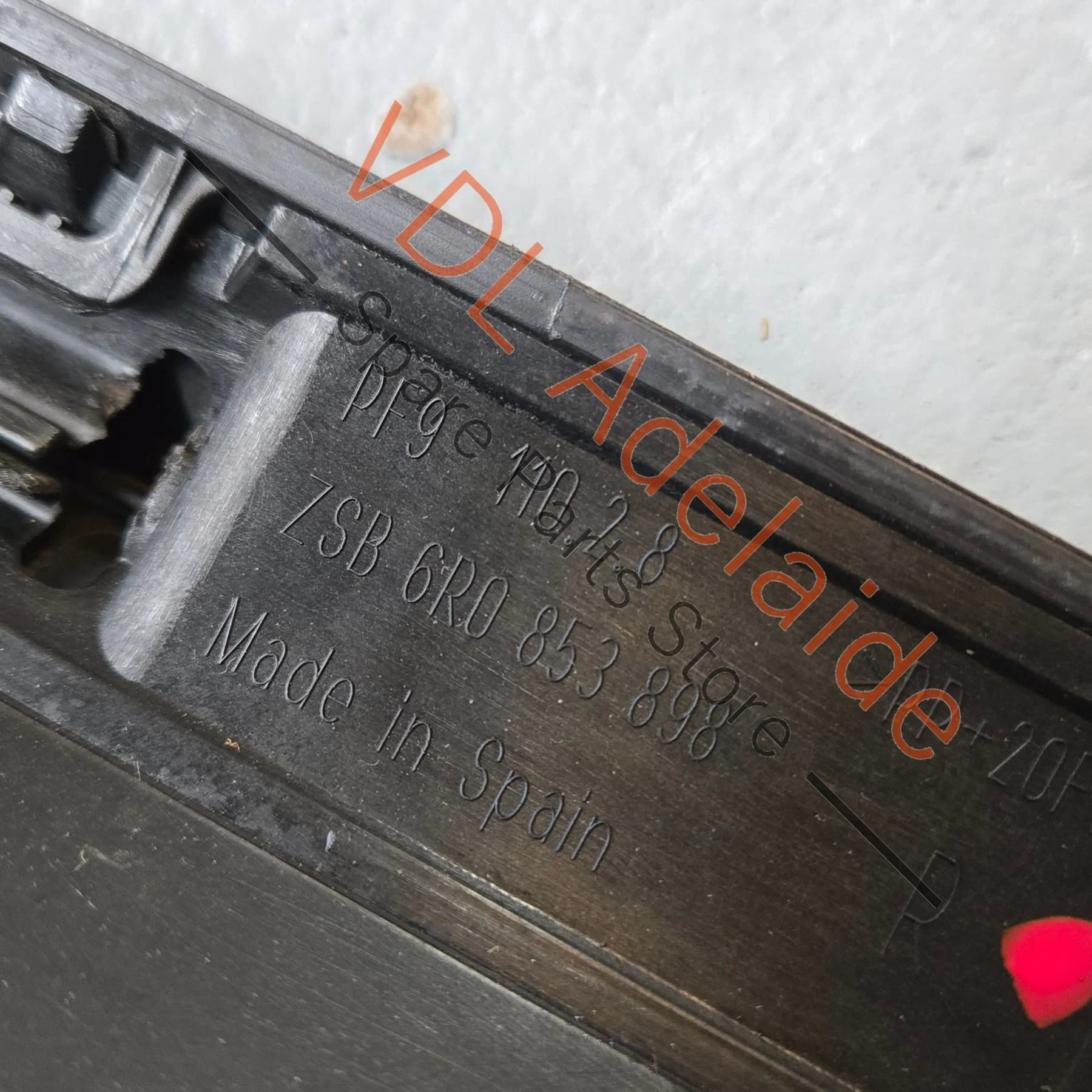 VW Polo Gti Right Side Side Skirt Rocker Trim Moulding 6R0853898 - Image 8