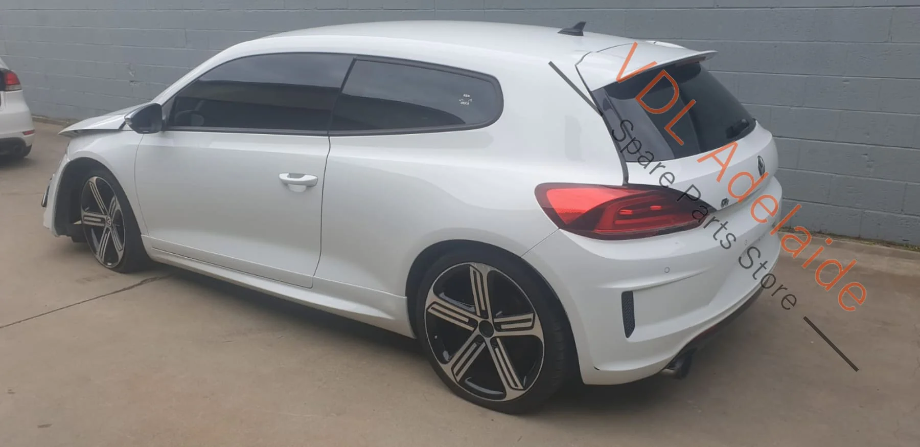 VW Scirocco Rear Bumper Cover Skin Facelift 05/2014 - 11/2017 1K8807417BB GRU 1K8807568 041 - Image 5