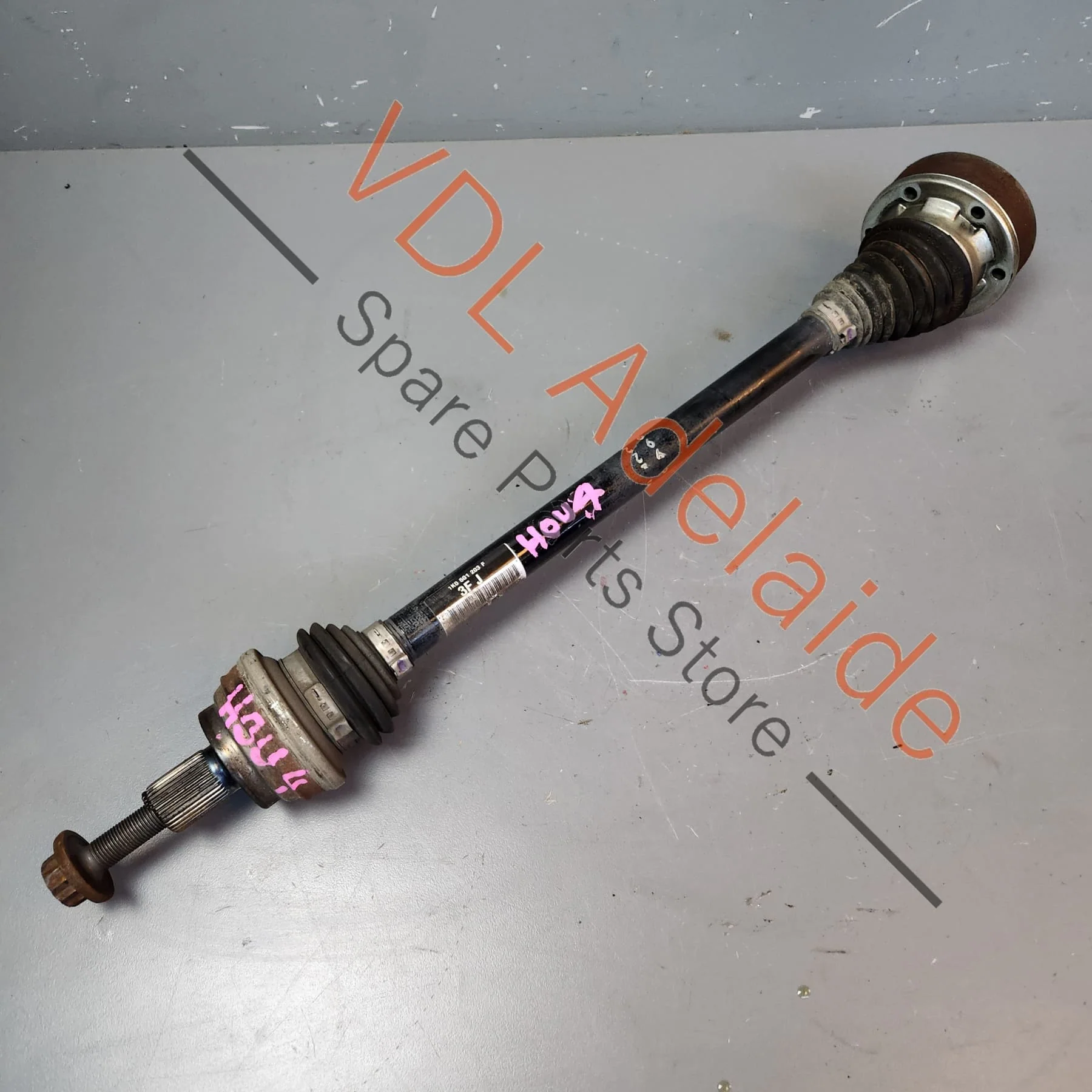VW Golf R MK6 Rear Left Axle CV Driveshaft 1K0501203F