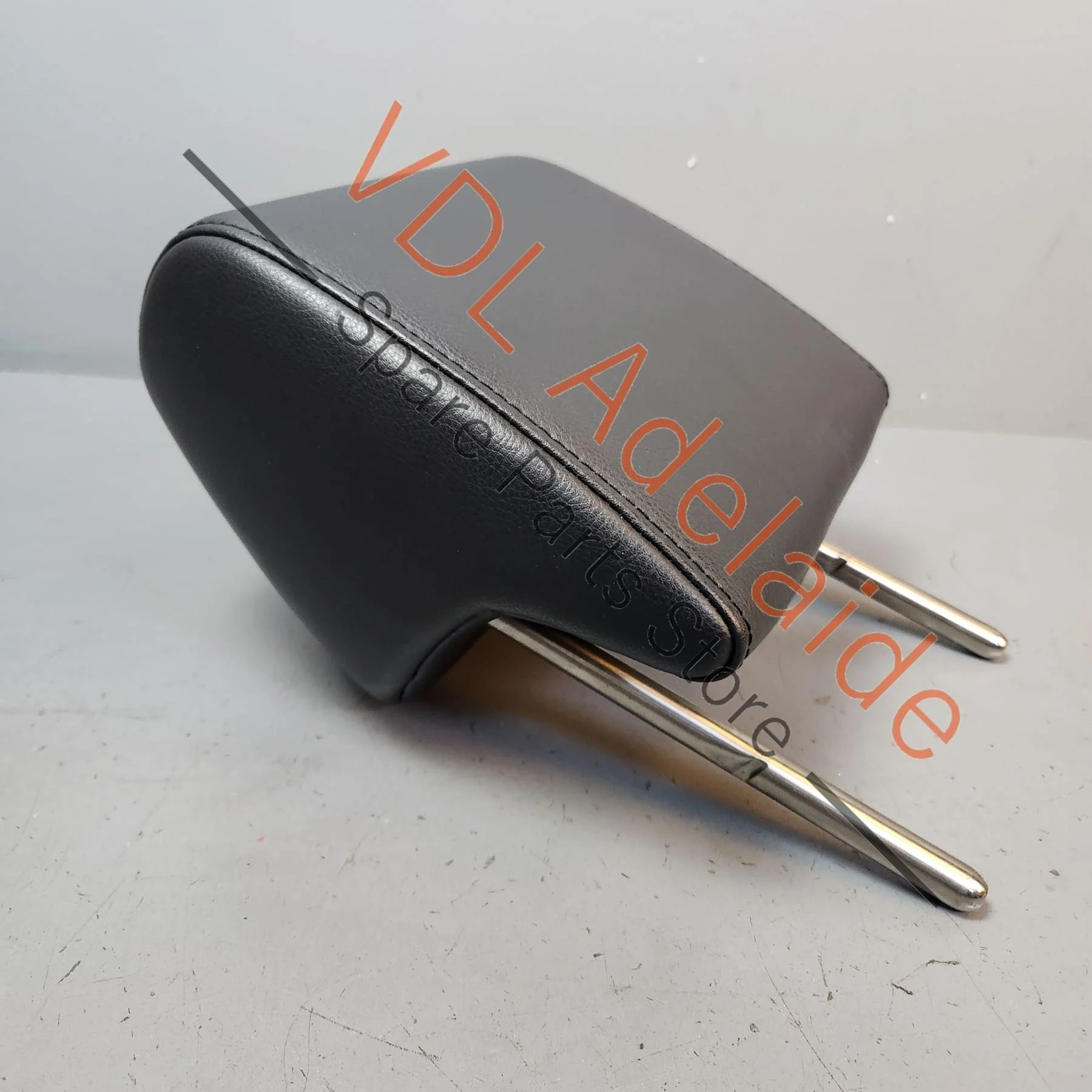 VW Golf MK6 Black Leather Headrest for Rear Left / Right Seat Interior Trim - Image 6