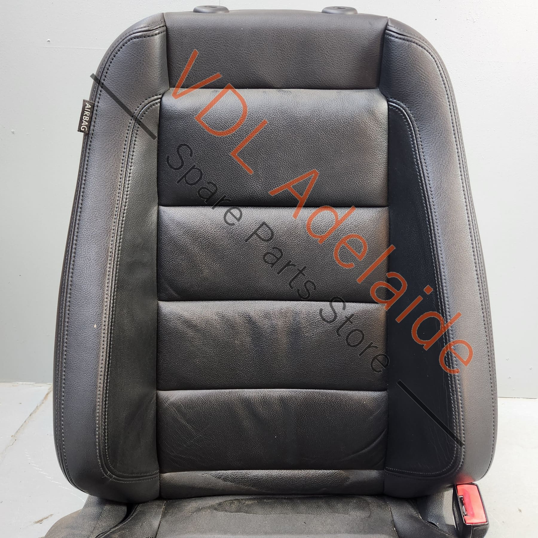 VW Golf R / Gti MK6 Black Leather Front Right Drivers Seat with Heating - Image 12