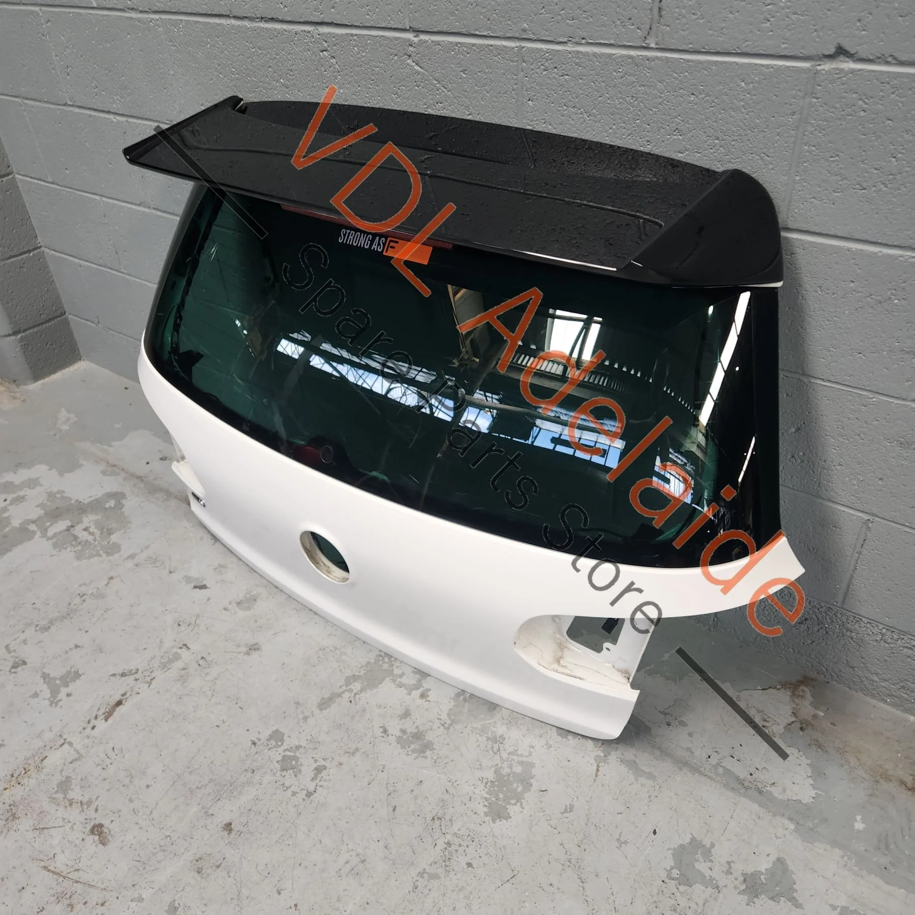 VW Golf R Gti MK6 Rear Spoiler with Boot Hatch Panel Included - Image 6