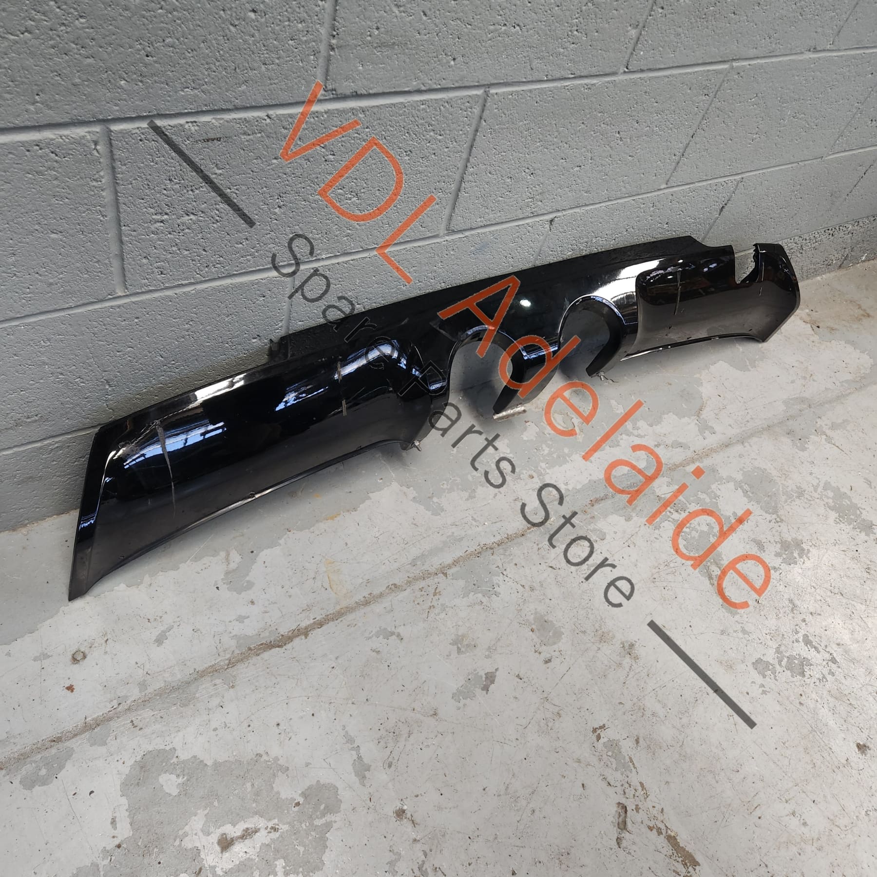 VW Golf R MK6 Rear Bumper Bar Lower Spoiler Diffuser 5K6807100S 041 - Image 3