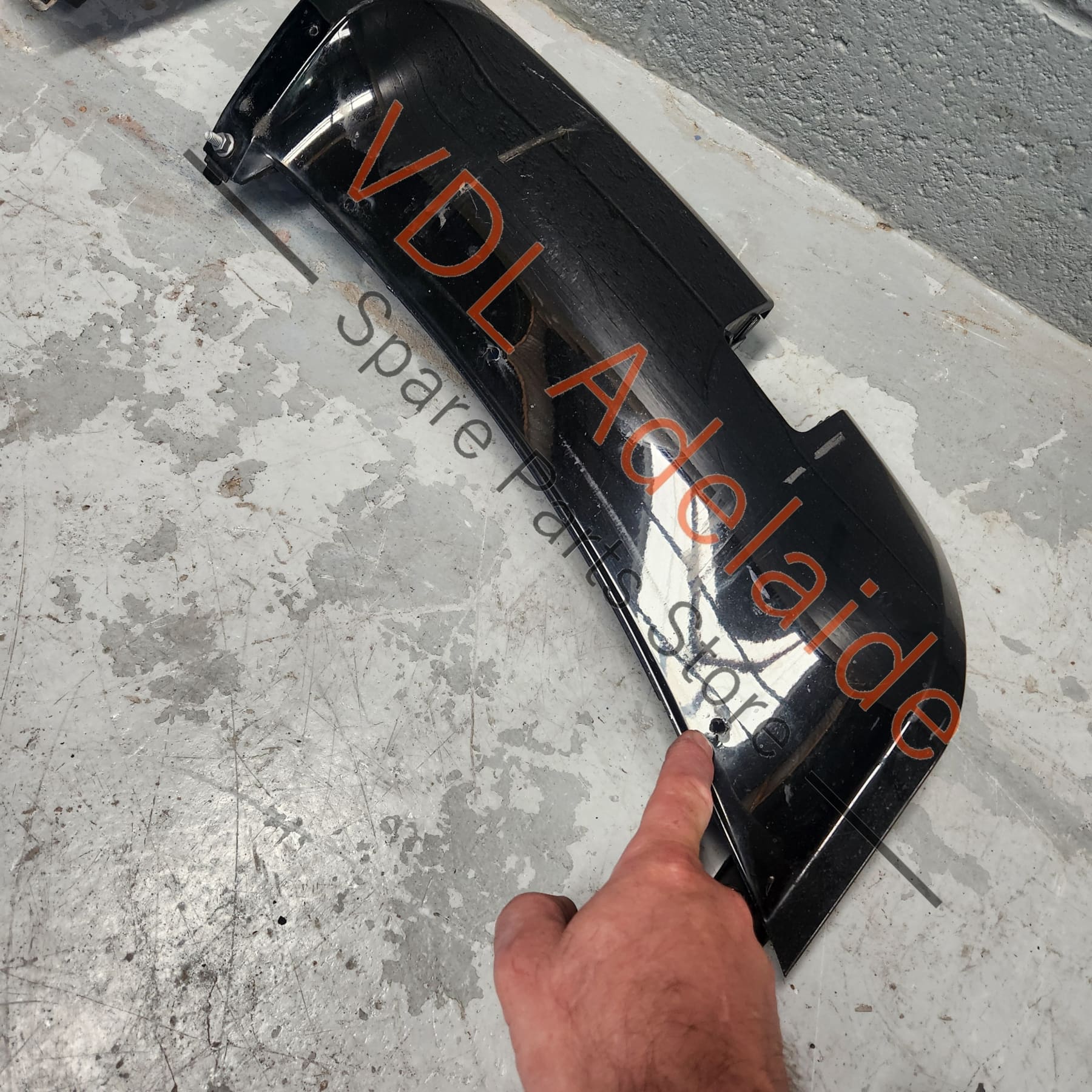 VW Golf R MK6 Rear Bumper Bar Lower Spoiler Diffuser 5K6807100S 041 - Image 4