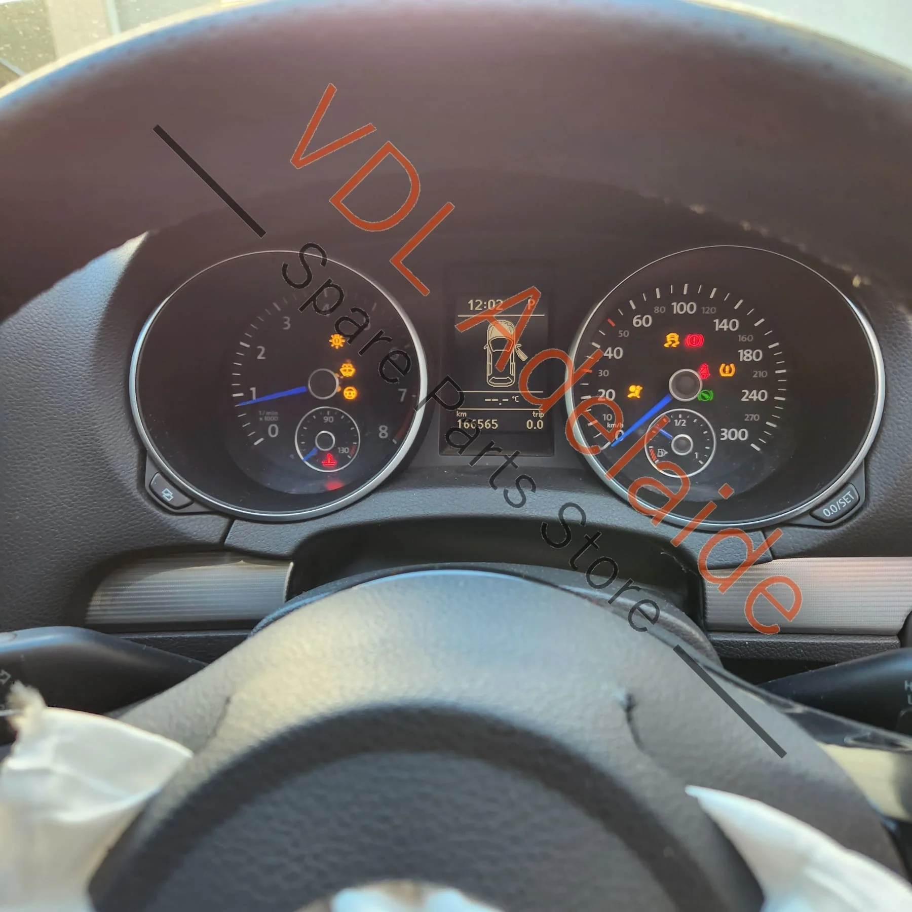 VW Golf R MK6 Instrument Cluster Dash 5K6920871B 300kmh - Image 2