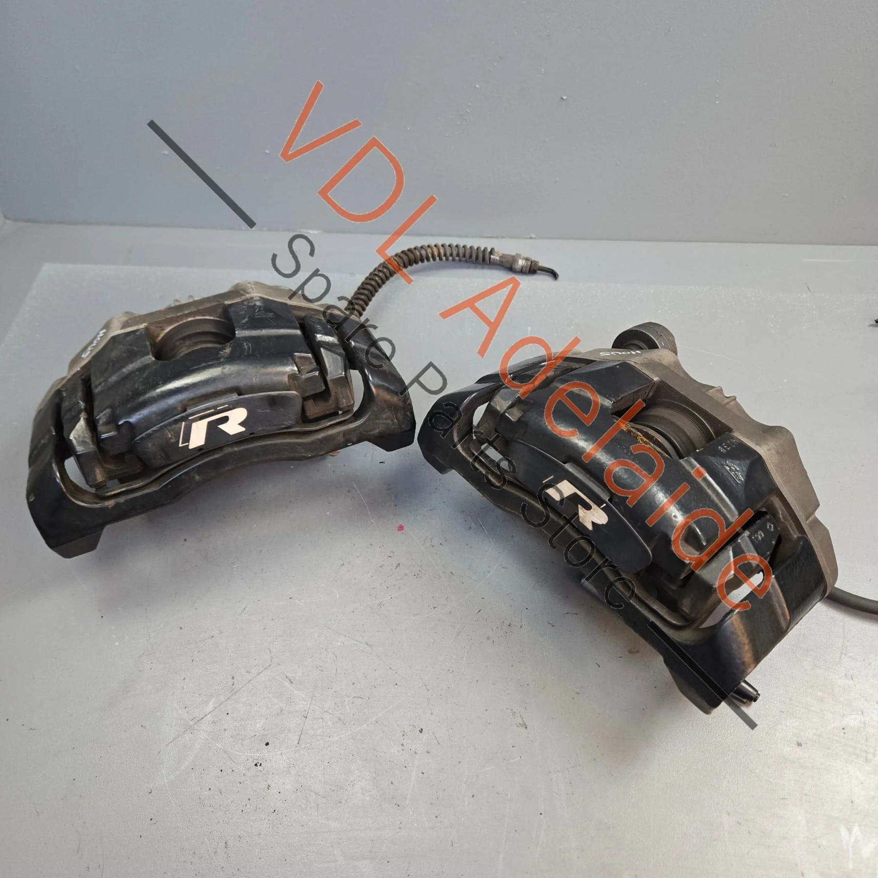 Audi S3 VW Golf R Front Brake Caliper Set suit 345 x 30mm Rotor 8P0615123A 8P0615124A