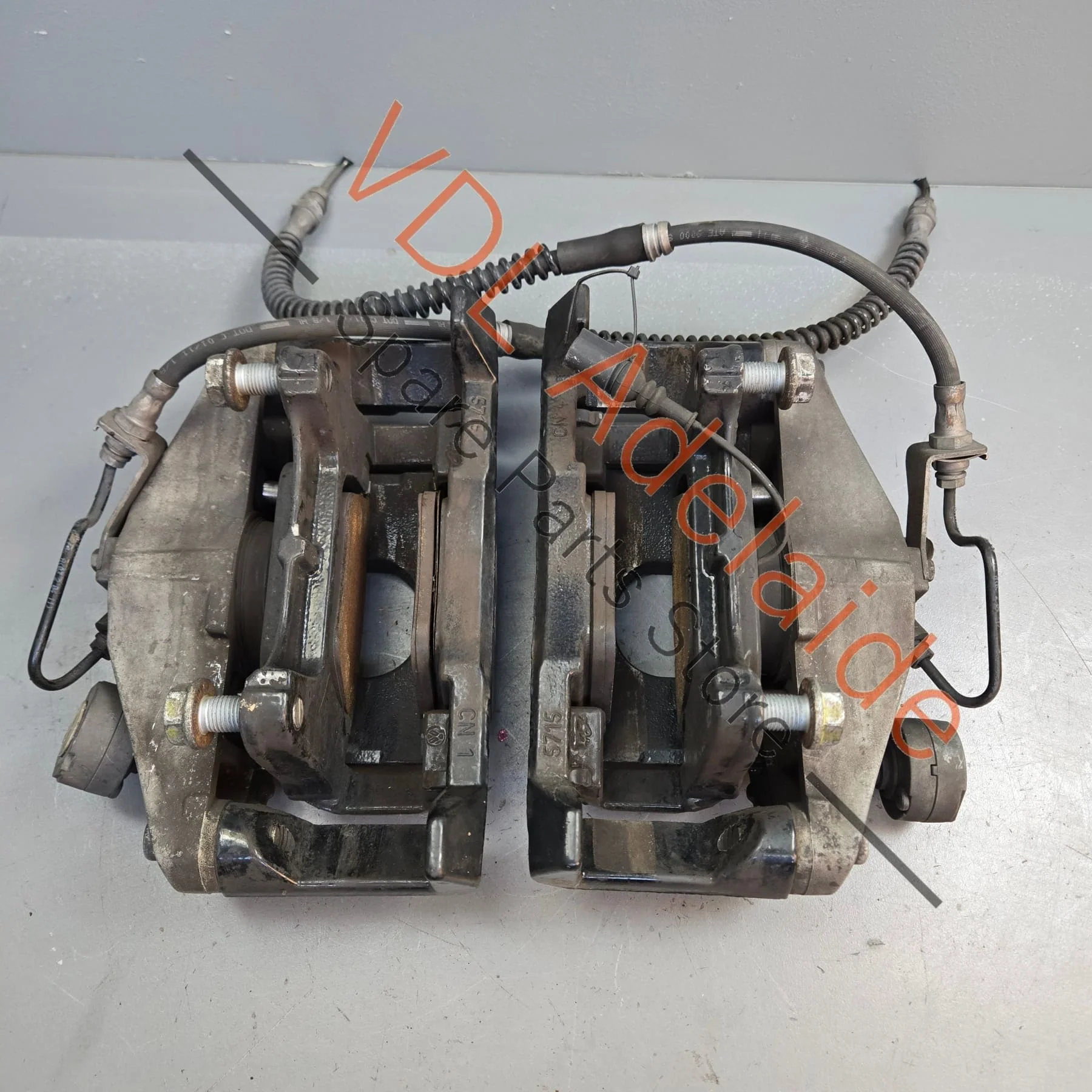 Audi S3 VW Golf R Front Brake Caliper Set suit 345 x 30mm Rotor 8P0615123A 8P0615124A - Image 6