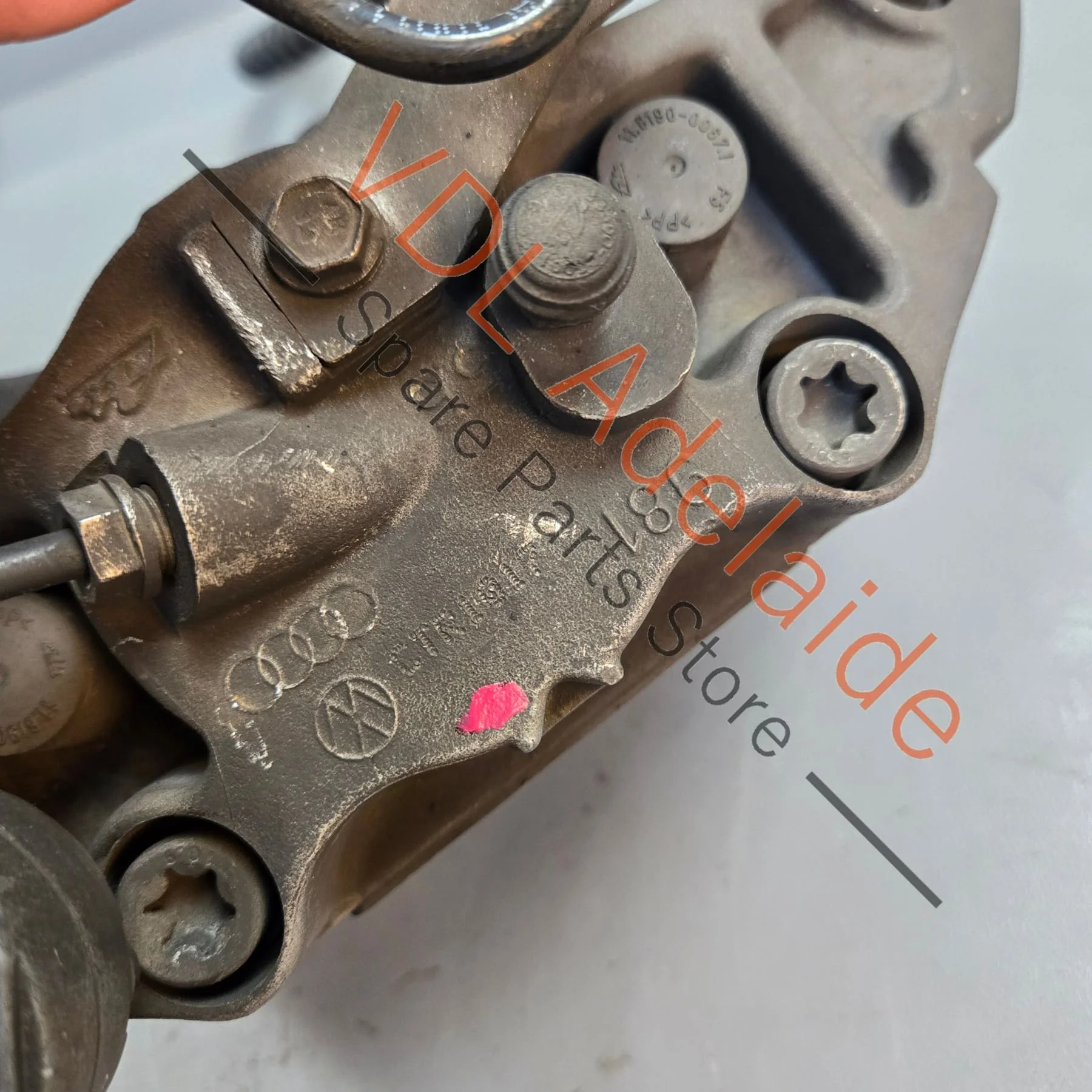 Audi S3 VW Golf R Front Brake Caliper Set suit 345 x 30mm Rotor 8P0615123A 8P0615124A - Image 8