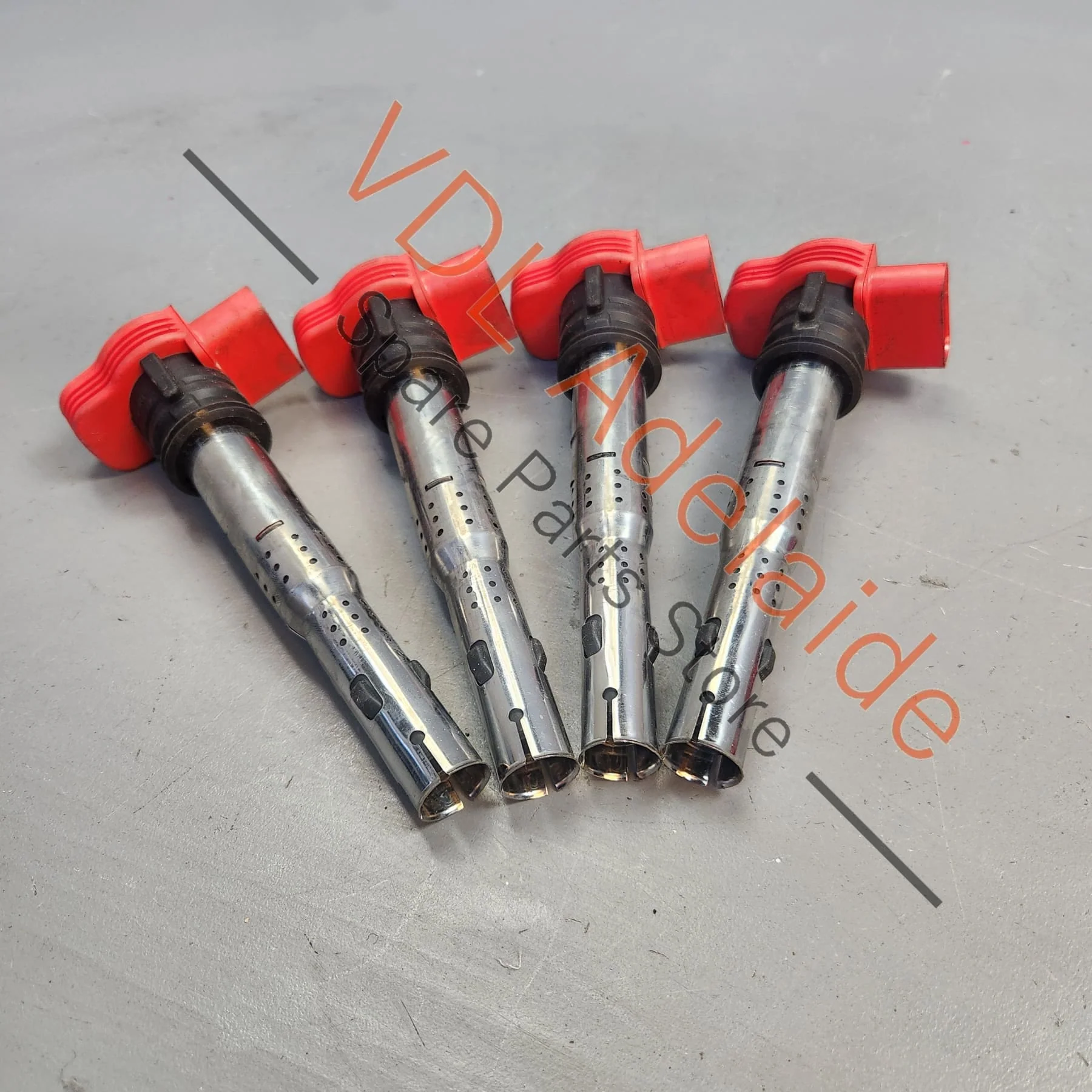 VW Golf R Audi R8 Red Ignition Coil Packs x4 06E905115G