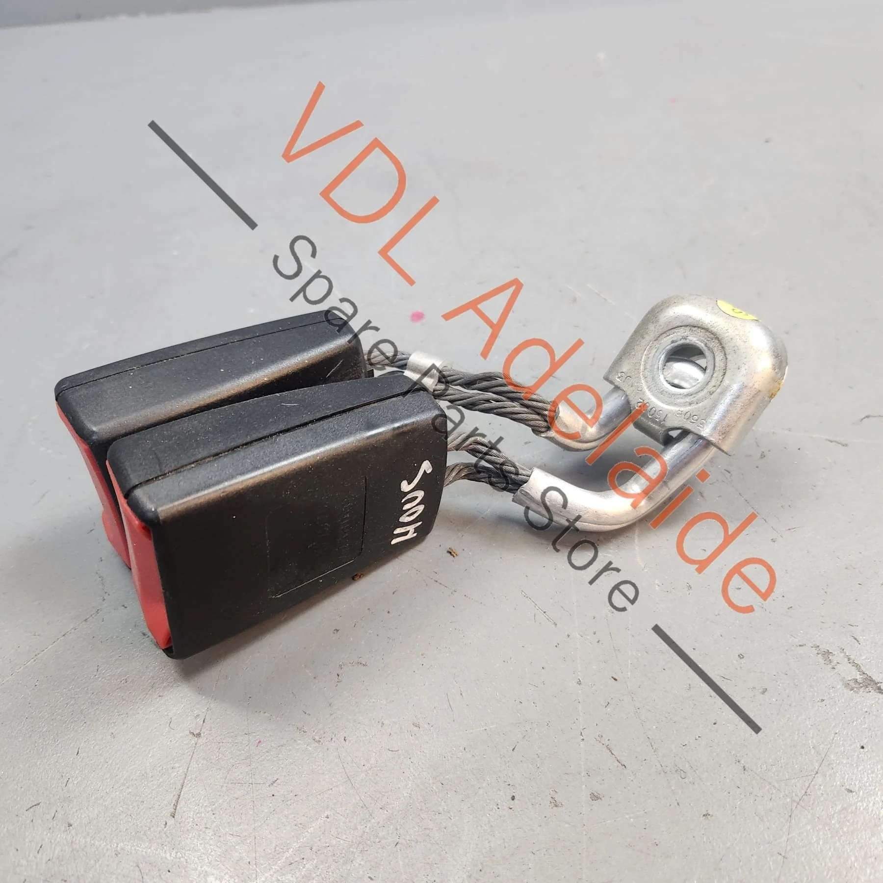 Volkswagen VW Golf Mk6 Rear Centre Double Seat Belt Buckle 1K0857739 M QVZ NOR5 - Image 3