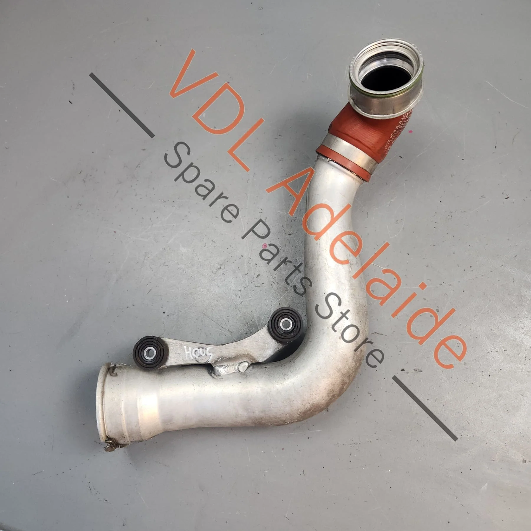 Audi S3 8P Golf R MK6 Right Side Turbo to Intercooler Charge Air Pipe Aluminium 1K0145762BM - Image 2