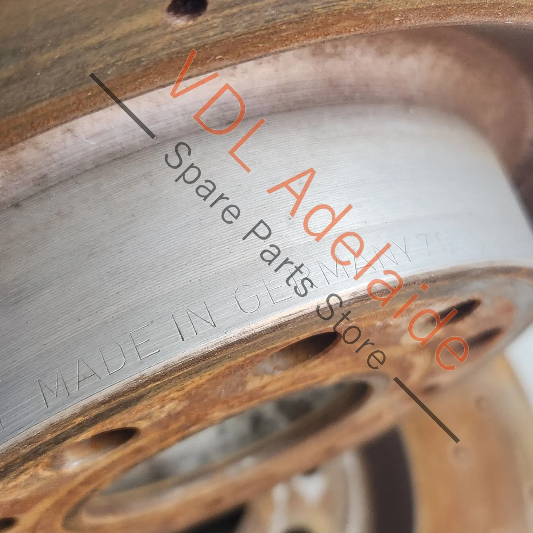 Genuine VW Golf R MK6 Front Disc Brake Rotors (pair) 345 x 30mm 1K0615301M - Image 2