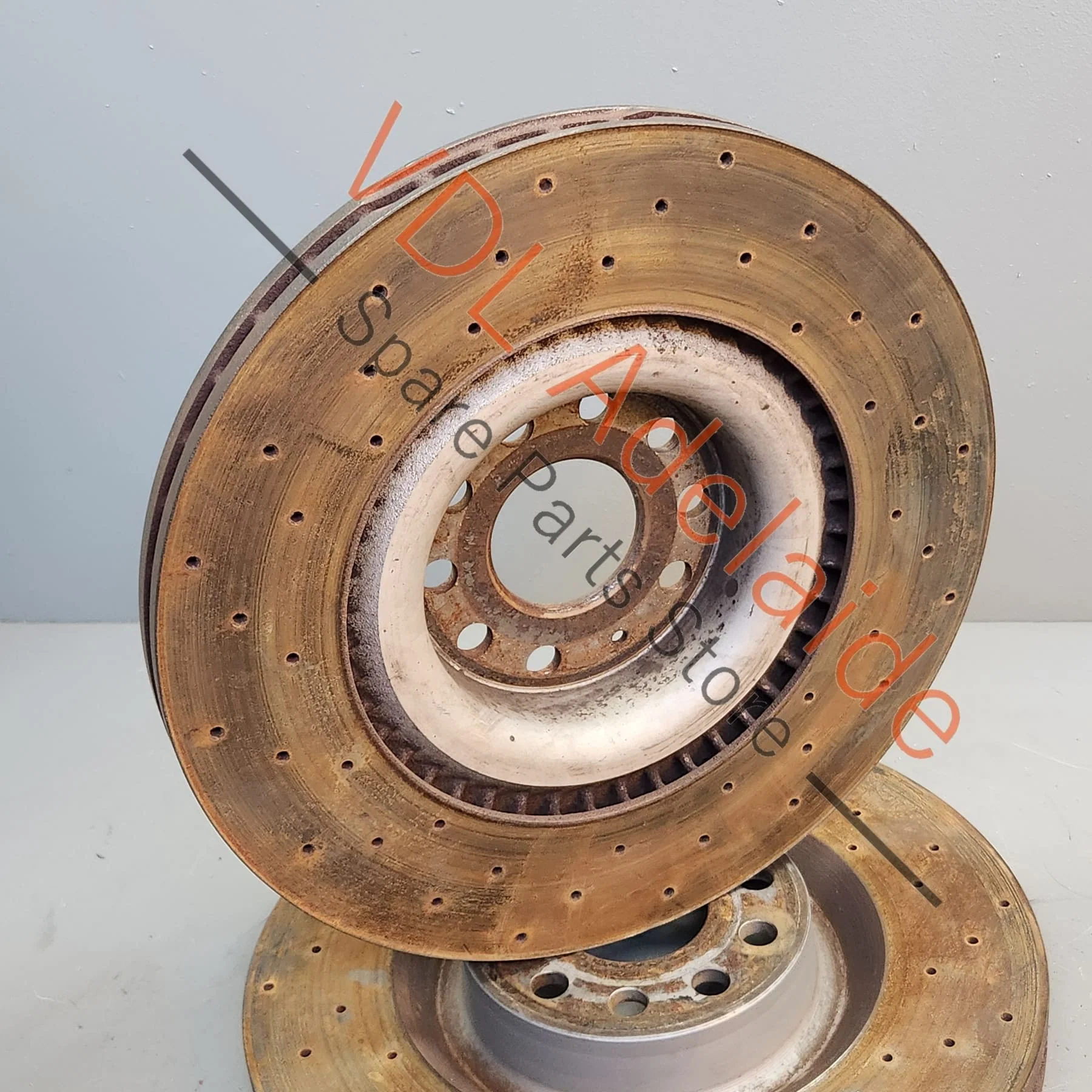 Genuine VW Golf R MK6 Front Disc Brake Rotors (pair) 345 x 30mm 1K0615301M - Image 4