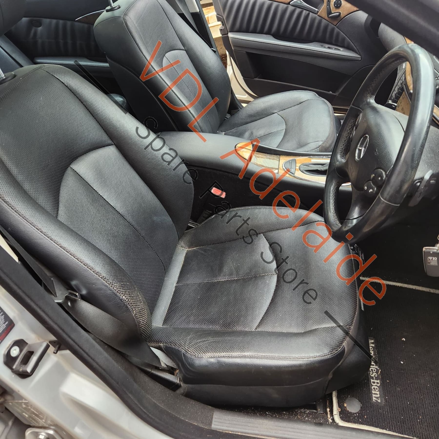 Mercedes W211 E Class Woodgrain Wood Centre Console Ashtray Flip Open Cabinet Cover Trim A2116808852 - Image 3
