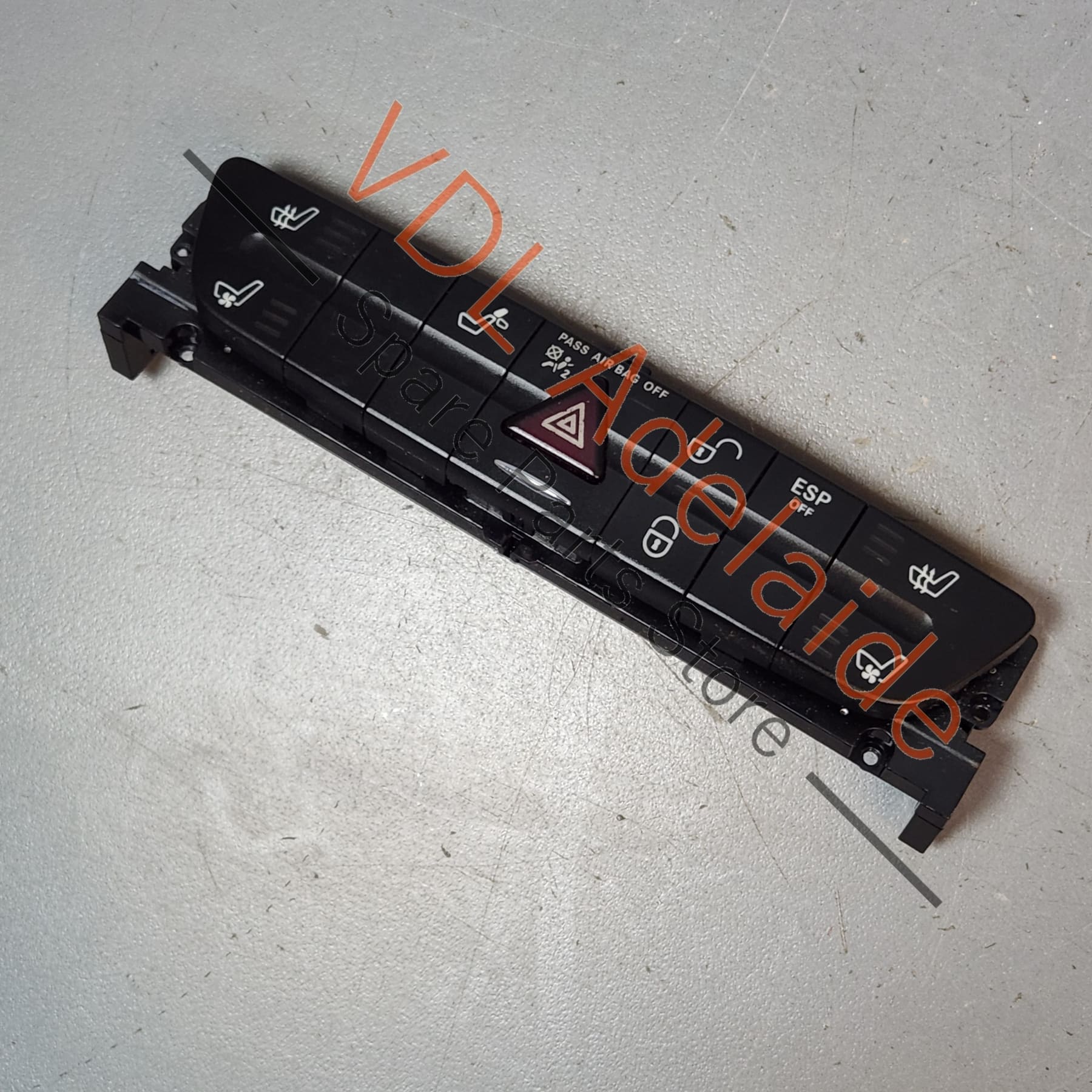 Mercedes W211 E Class Dash Switch Block for Seat Heat & Cooling Hazards Lock Unlock A2115450804
