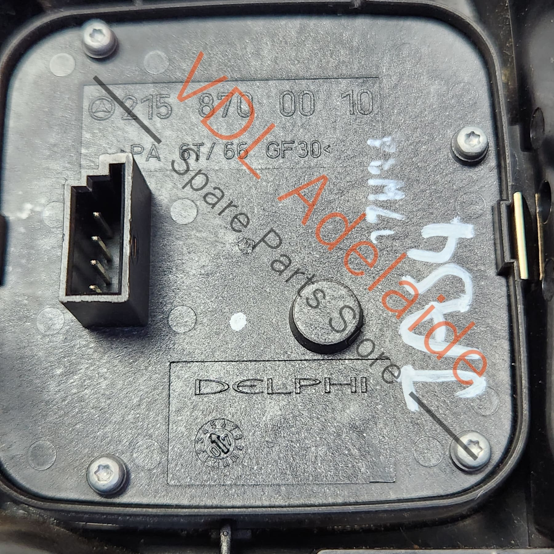 Mercedes Dynamic & Massage Seat Control Switch with Housing for Left Seat A2158700010 - Image 2