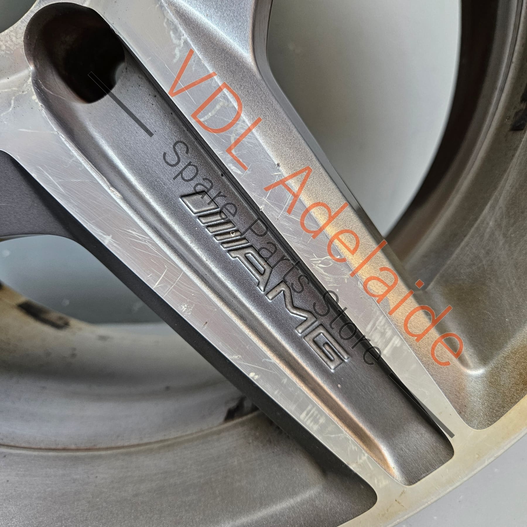 Mercedes W211 E63 AMG 5 Spoke Front Alloy Wheel Genuine OEM A2114016402 18 x 8.5 ET38 #01 - Image 3