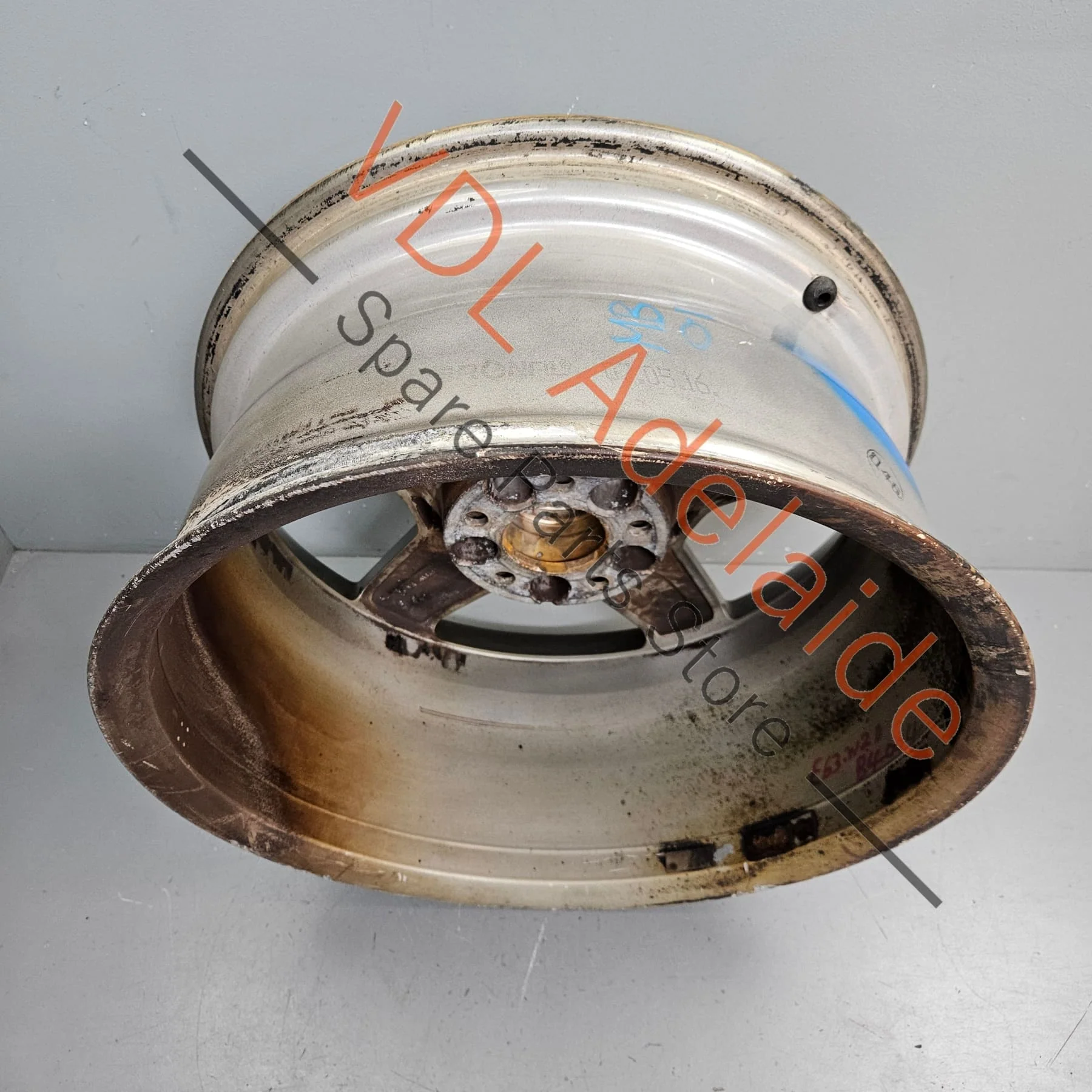 Mercedes W211 E63 AMG 5 Spoke Front Alloy Wheel Genuine OEM A2114016402 18 x 8.5 ET38 #01 - Image 7