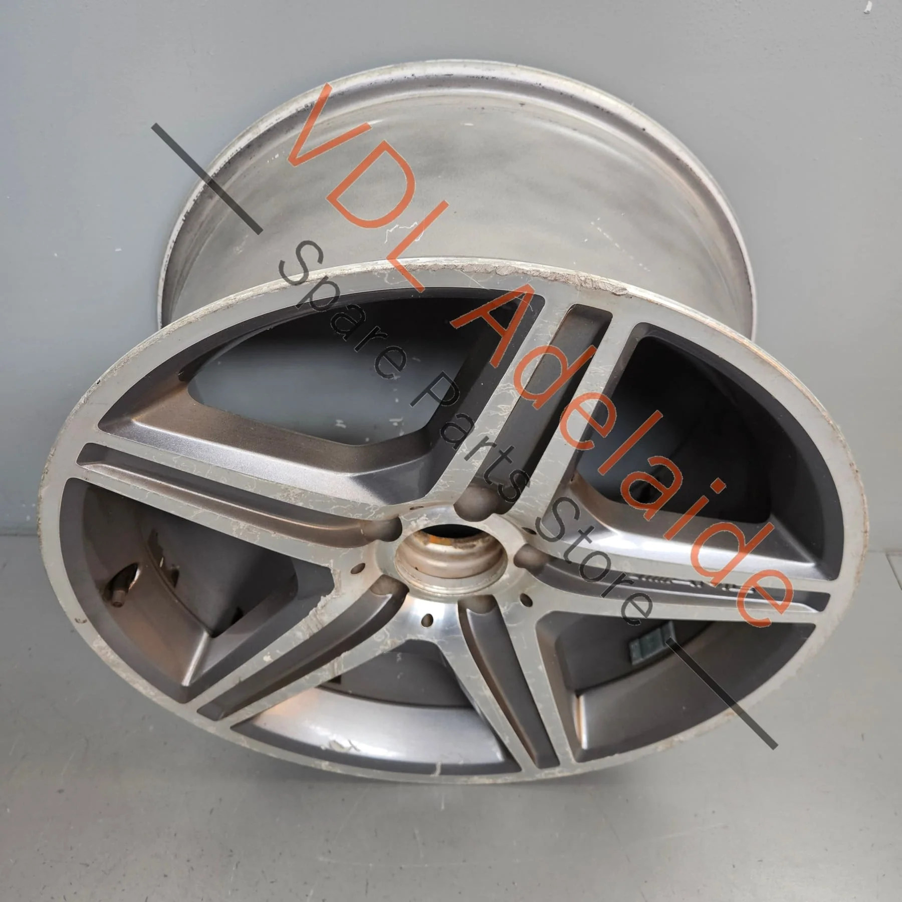 Mercedes W211 E63 AMG 5 Spoke Rear Alloy Wheel Genuine OEM A2114016402 18 x 9 ET39 #02 - Image 6