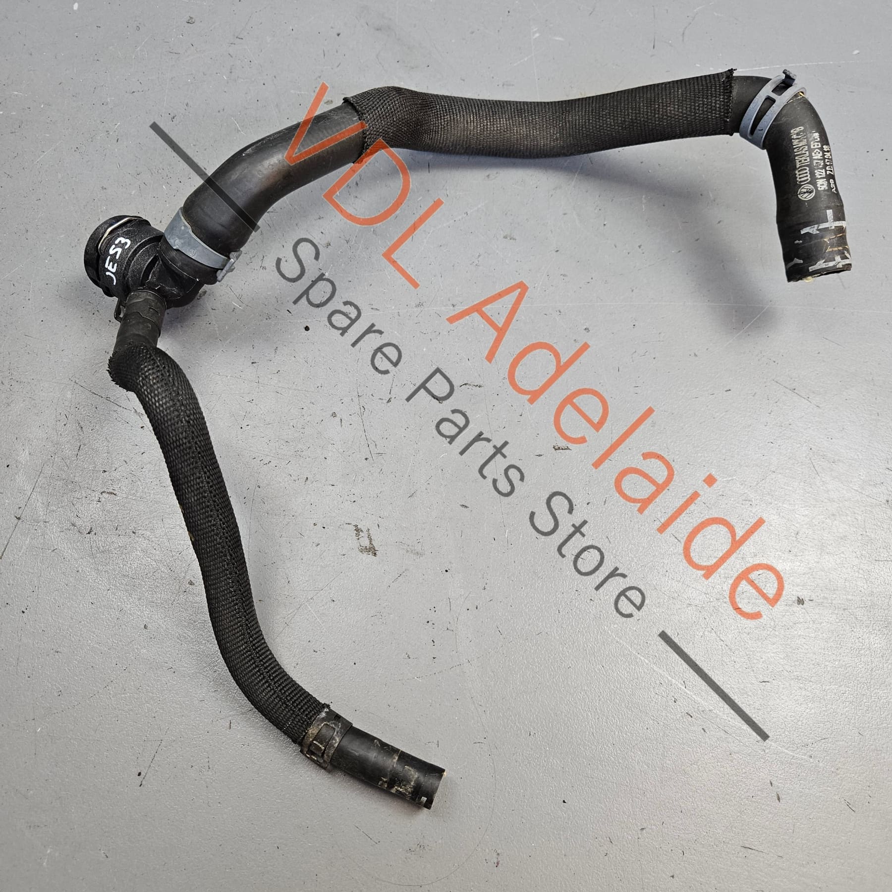 VW Tiguan Coolant Cooling Hose Pipe and coupling 5Q0122291BB 5QN122157AE - Image 3