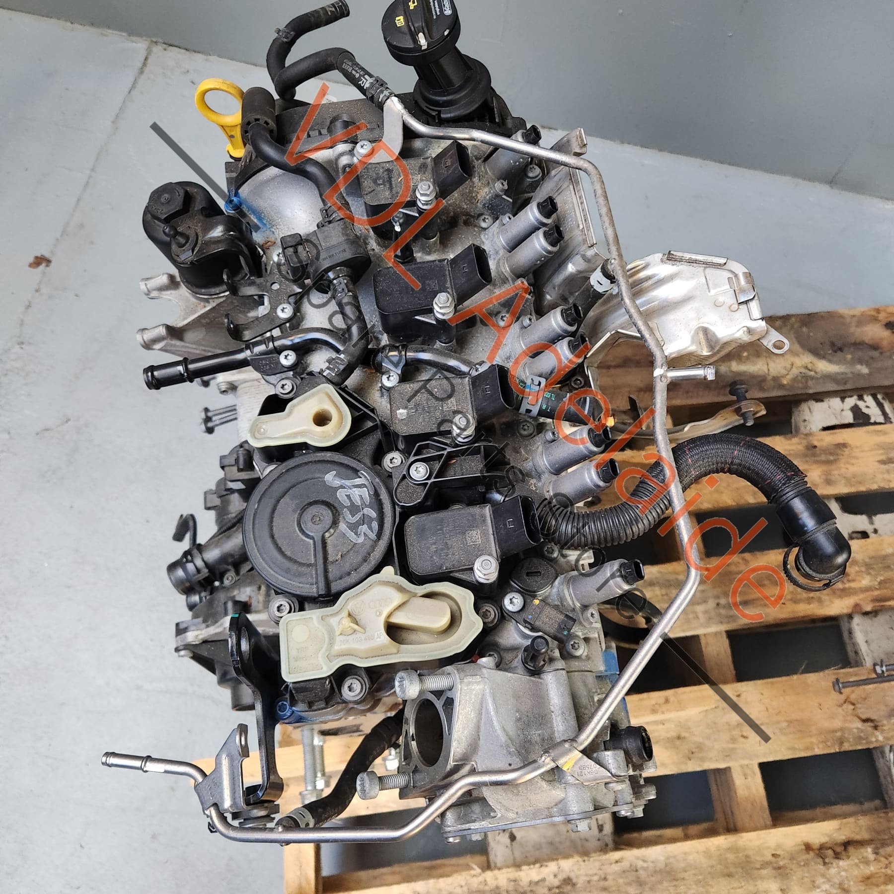 VW 2.0 Petrol Motor Engine CXDA 162kw Tiguan Golf Gti CXD TSI 20,827km 12mth Parts Warranty - Image 10