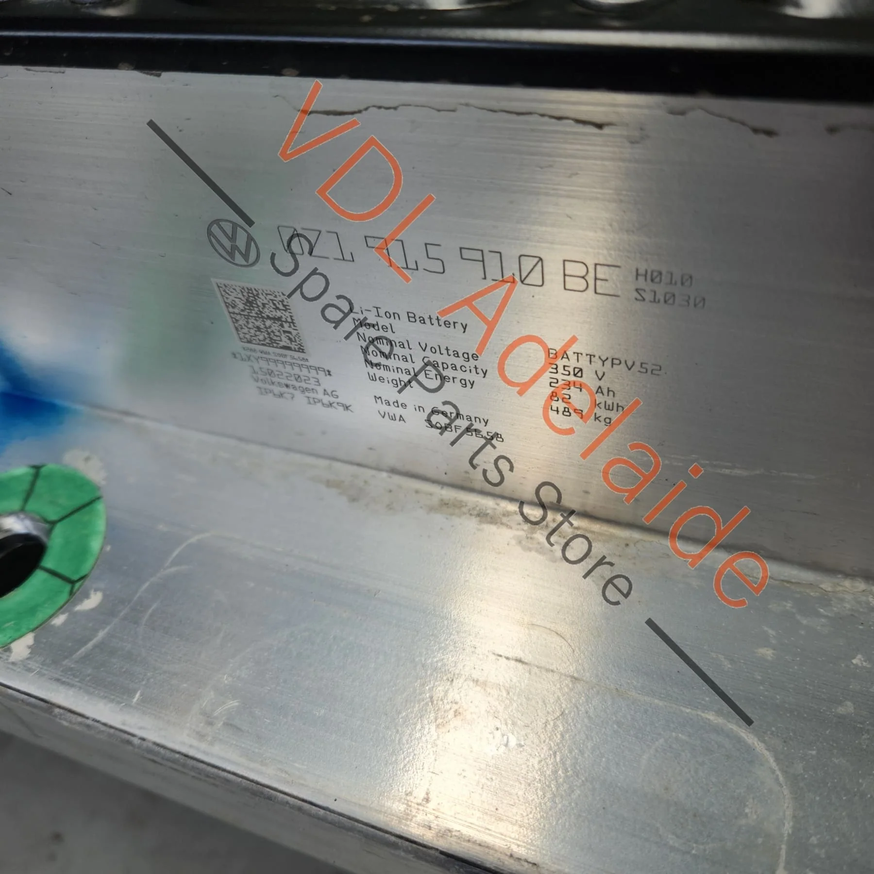 Cupra Born eBoost K11 82kwh Main Drive 350v High Voltage Battery 0Z1915910BD 0Z1915910BE - Image 3
