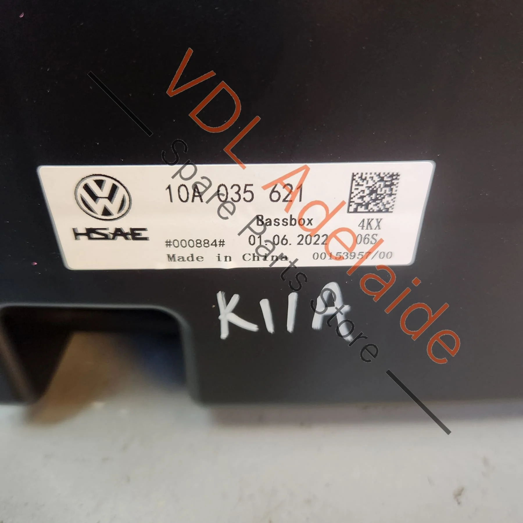 Cupra Born K11 Rear Boot Mounted Bass Speaker Box Woofer 10A035621 - Image 6