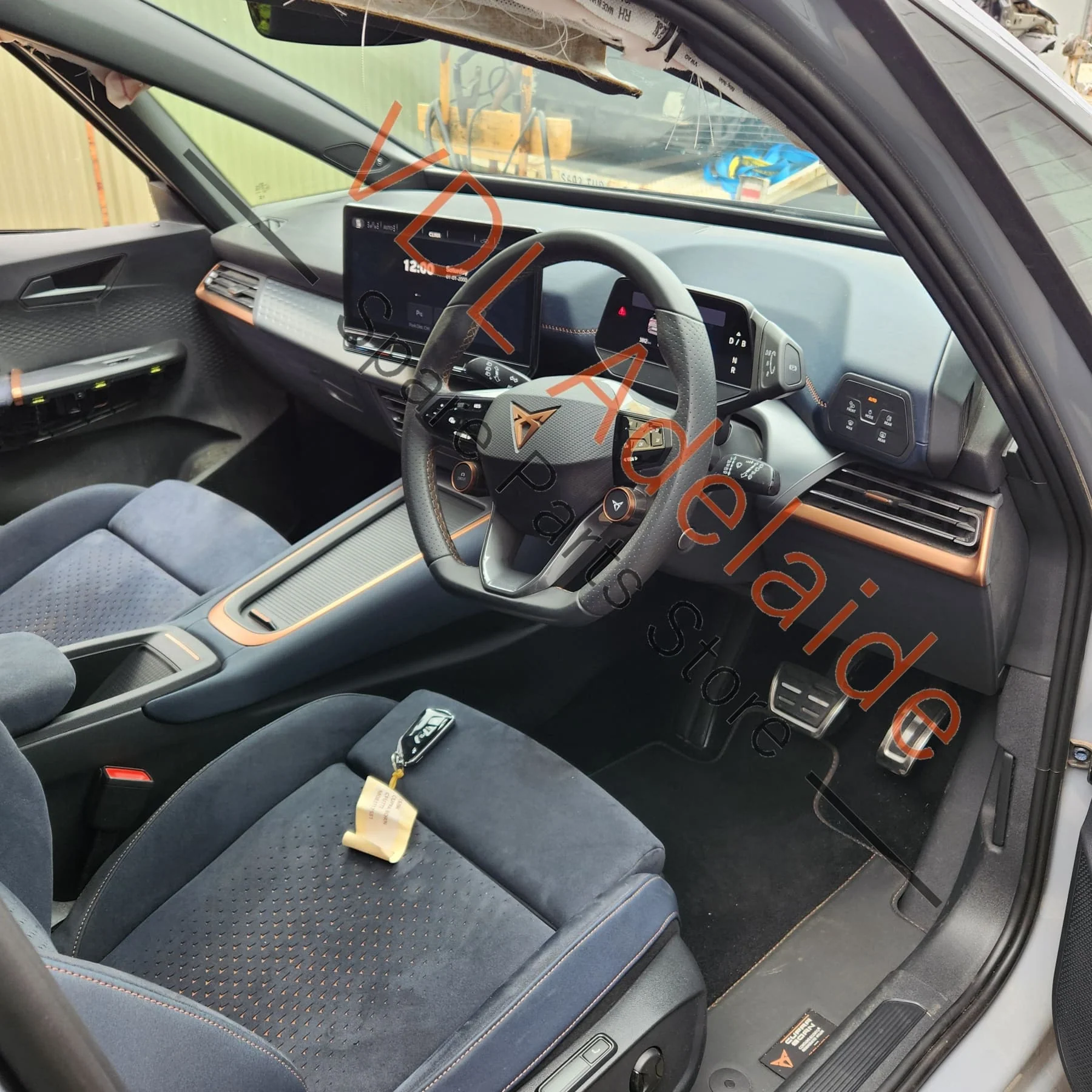 Cupra Born eBoost K11 Interior Armrest Cover 10E864207D NBE Blue - Image 8