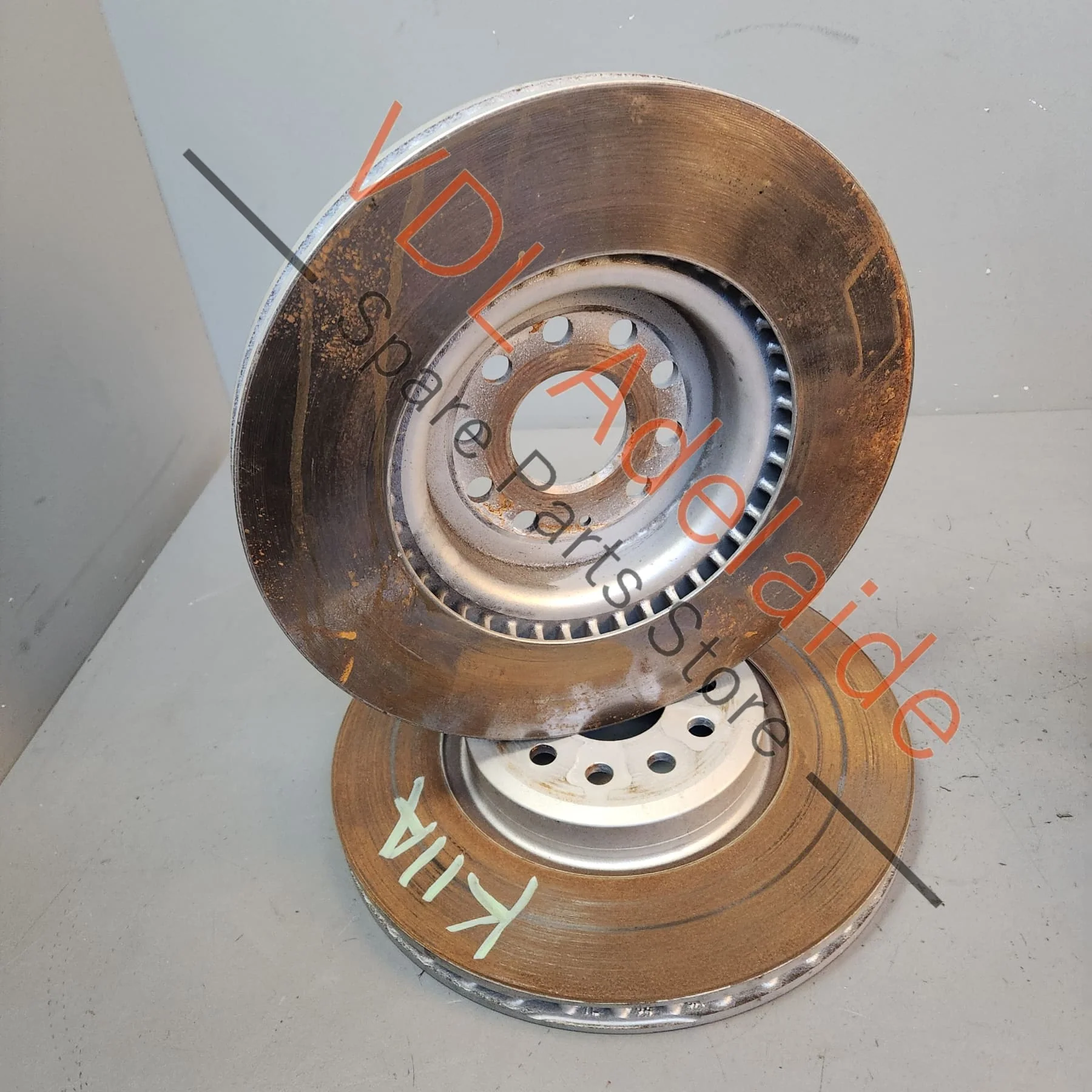 Cupra Born K11 Pair of Front Brake Disc Rotors 340 x 27mm 1EA615301A - Image 3