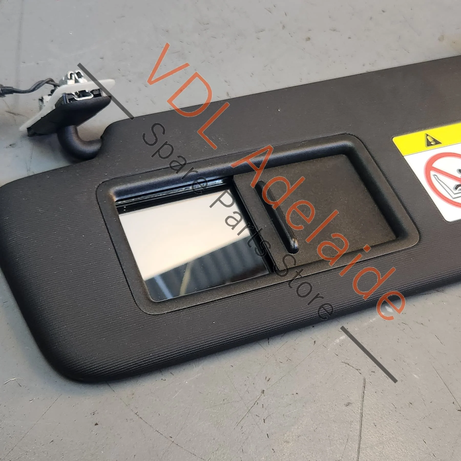 VW Golf Mk8 Cupra Born K11 Left Side Interior Sun Visor 5H0857551D 2UV - Image 2