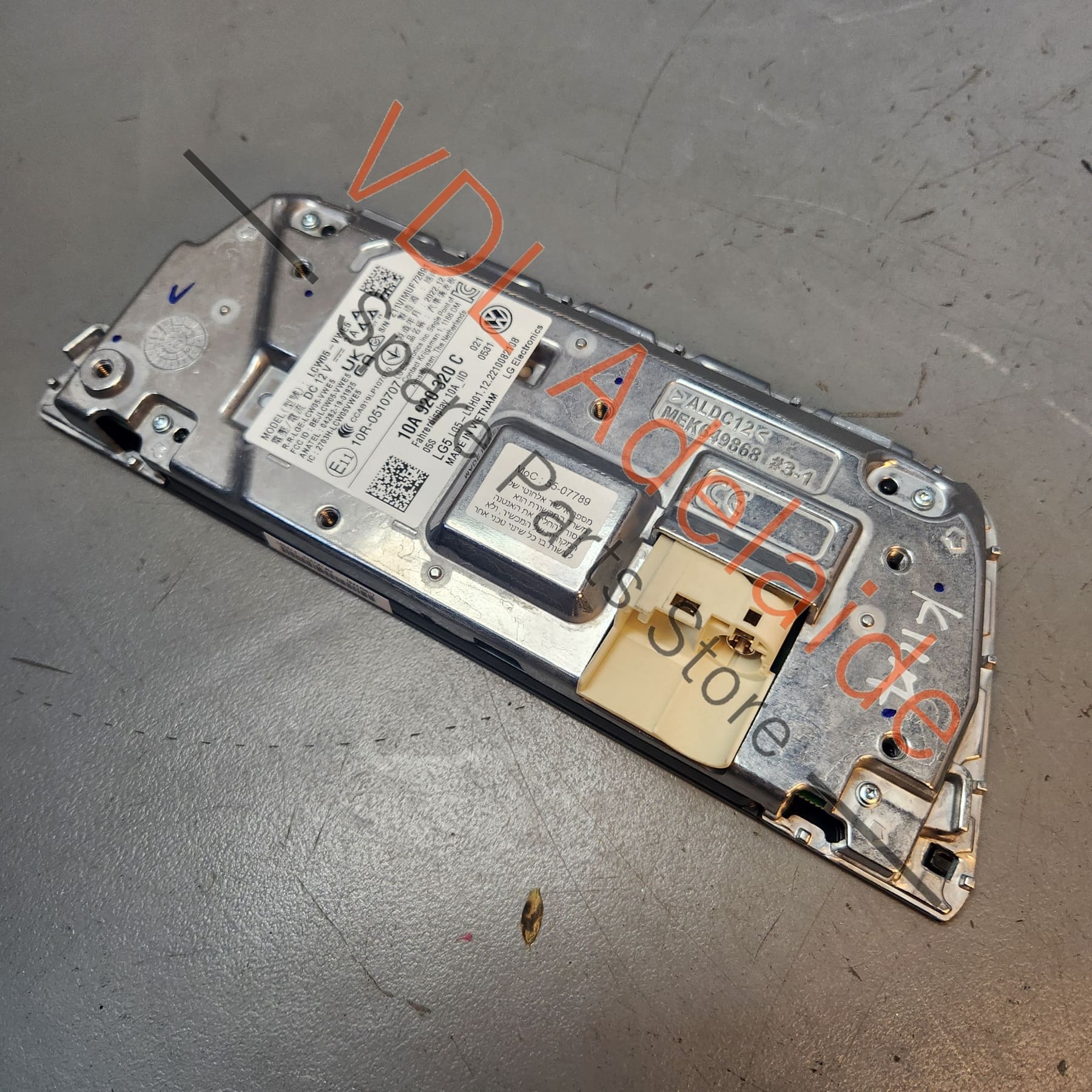 Cupra Born eBoost Dashboard Driver Display Screen Unit Cockpit 10A920320C - Image 6
