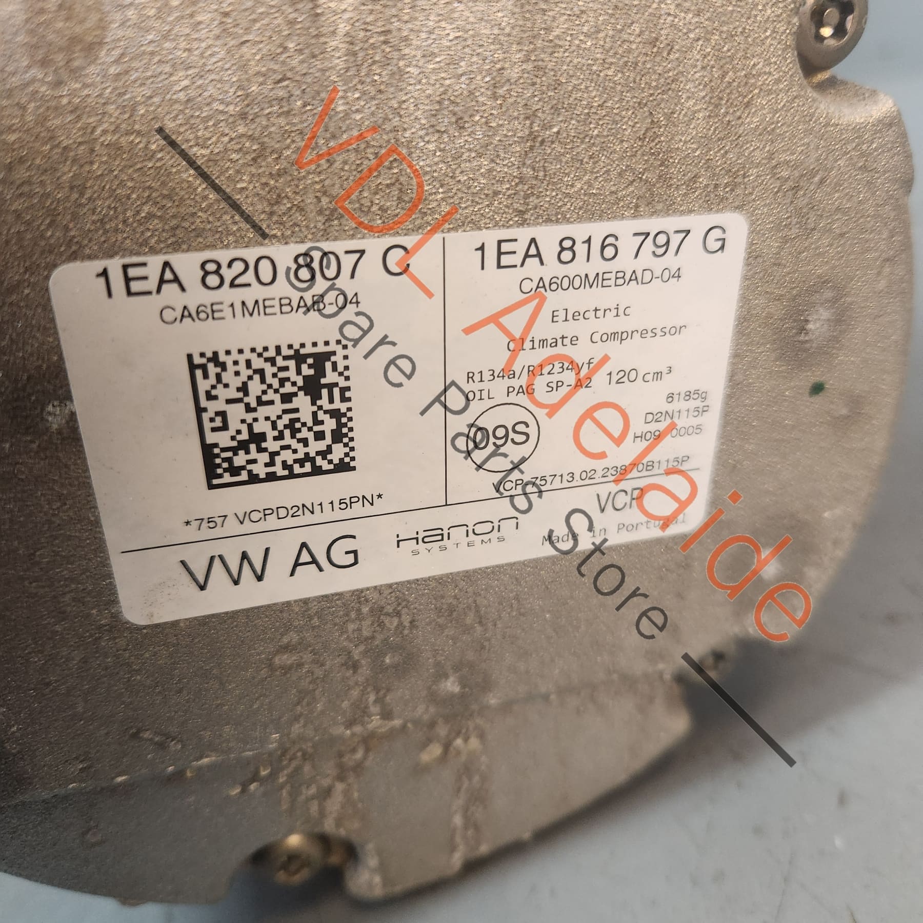 Cupra Born Audi E-Tron Electric Air Conditioning Compressor Pump 1EA820807C 1EA816797G - Image 6