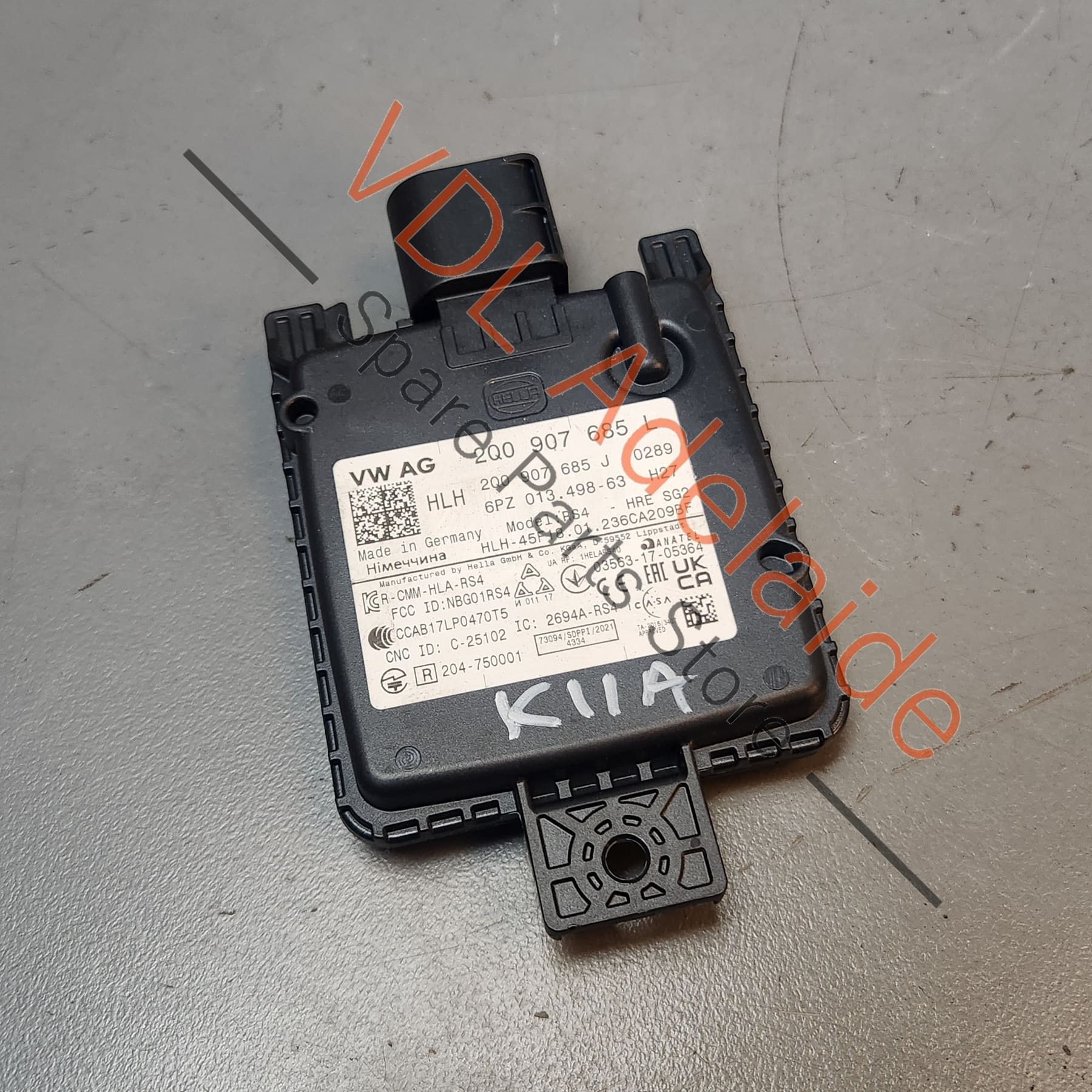 Cupra Born K11 Left Rear Lane Change Assist Radar Slave Module 2Q0907685L
