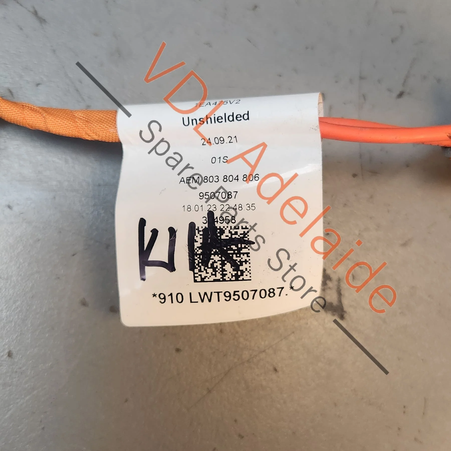 Cupra Born High-Voltage Cable for High-Voltage Heating 1EA971475D 1EA971475B - Image 5