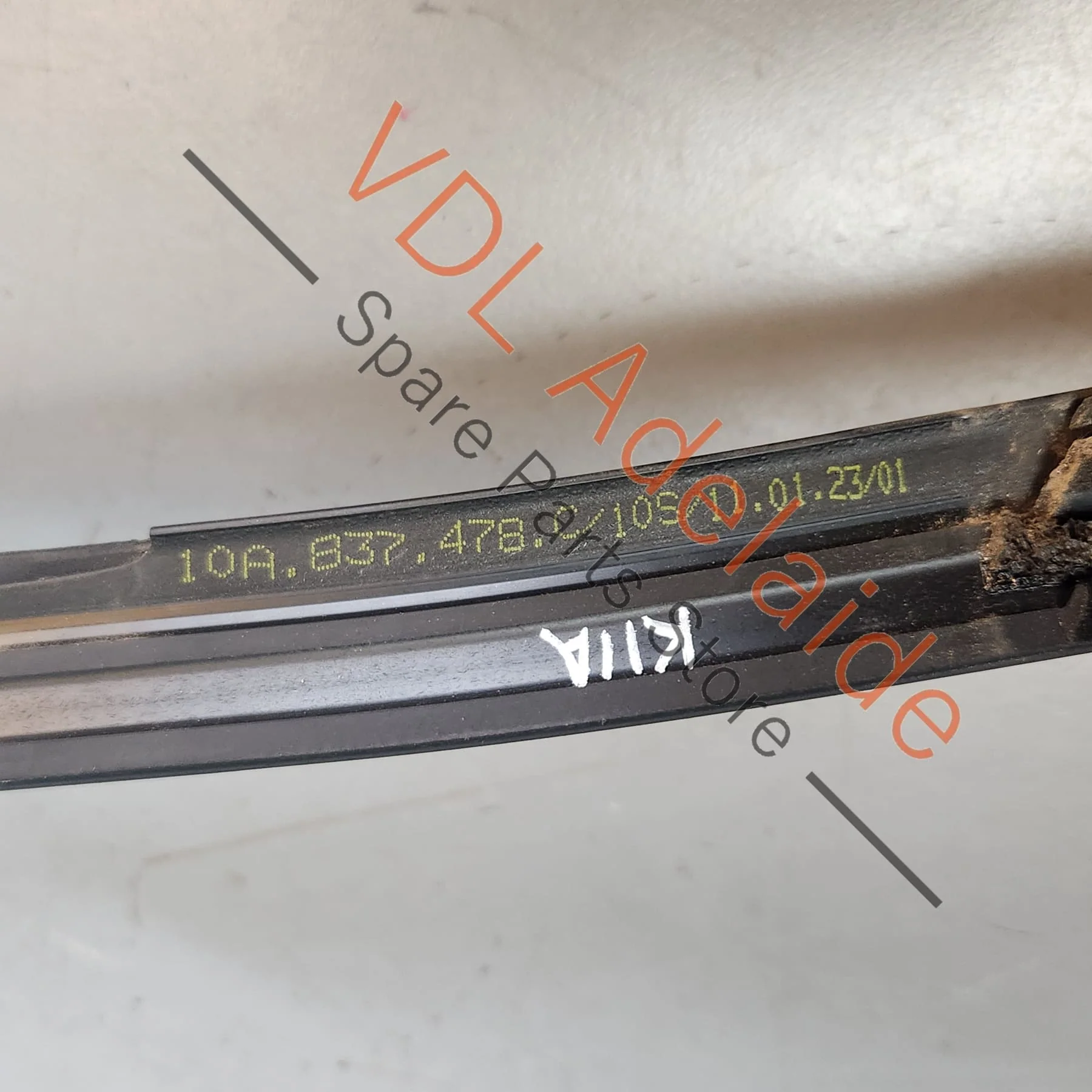 Cupra Born Exterior Window Slot Aperture  Seal Trim Molding Right Front 10A837478C - Image 7