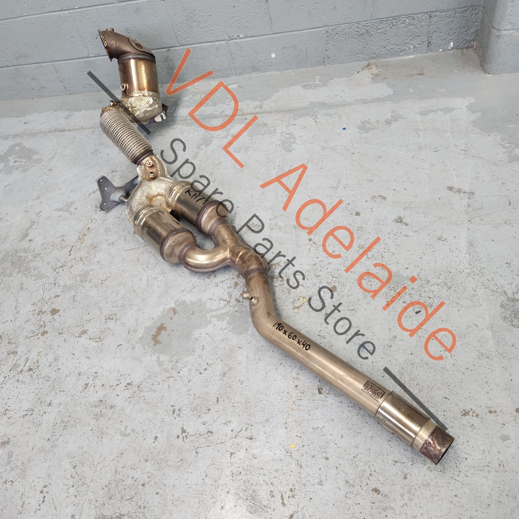 VW Areton Audi Q2 Cupra Ateca Exhaust Catalytic Converter Downpipe 5WA254500T - Image 3