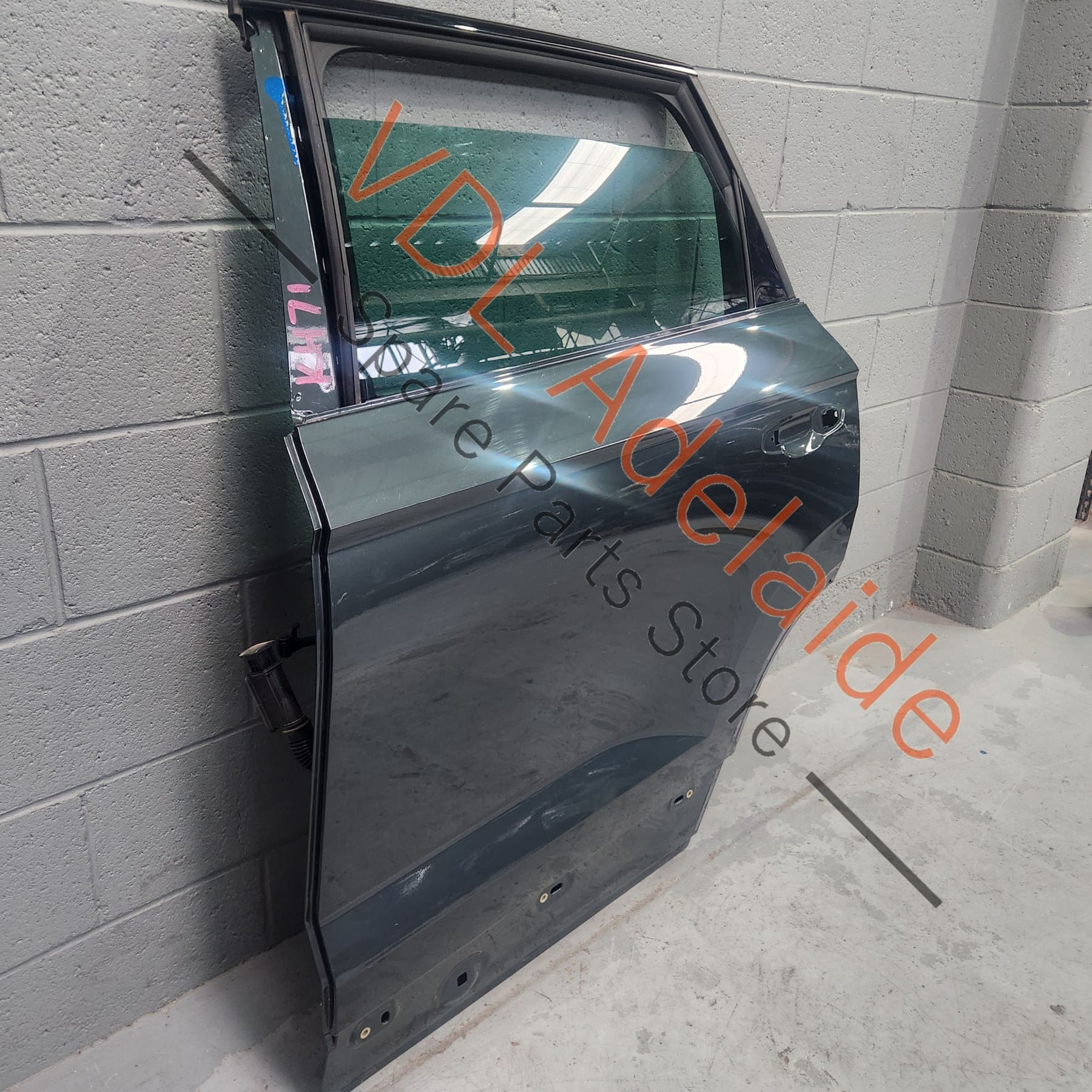 Cupra Ateca Rear Left Door Shell w Glass 9S / X6T Camouflage Green Metallic 575833051J - Image 3