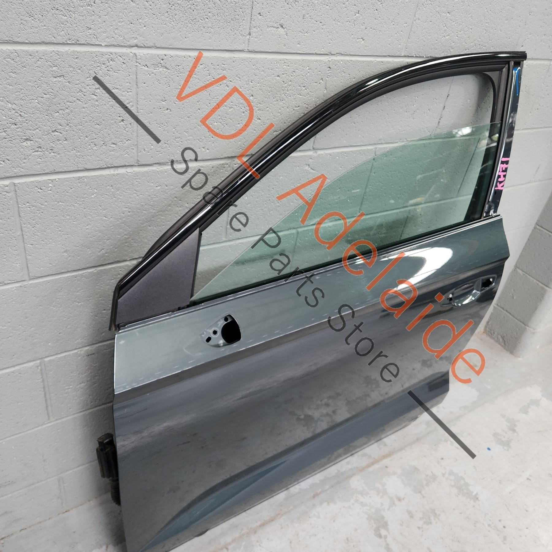 Cupra Ateca Front Left Door Shell w Glass 9S / X6T Camouflage Green Metallic 575831051E - Image 4