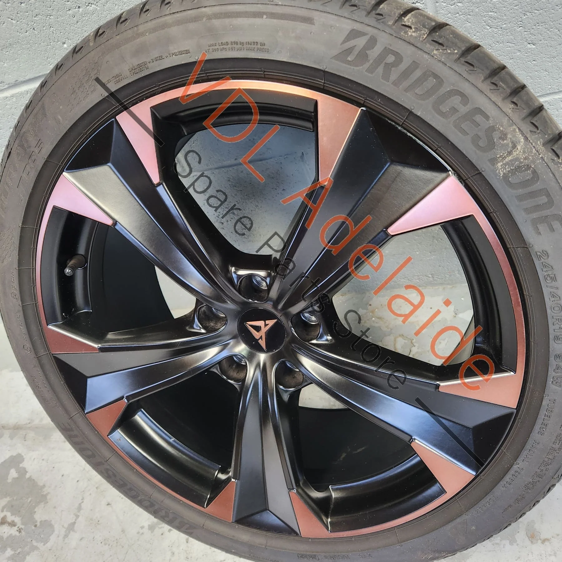 Cupra Ateca 19 x 8 19x8 Alloy Wheel Rim Copper finish Zoll 575601025AS XEB #02 - Image 3