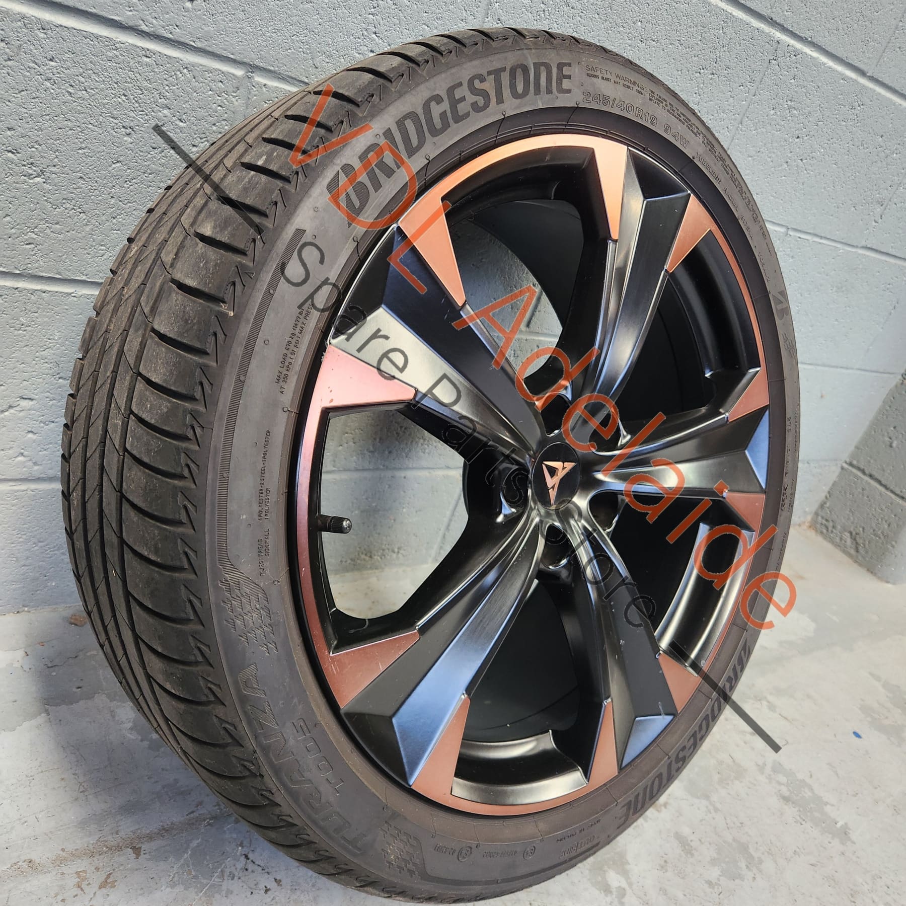 Cupra Ateca 19 x 8 19x8 Alloy Wheel Rim Copper finish Zoll 575601025AS XEB #02 - Image 3