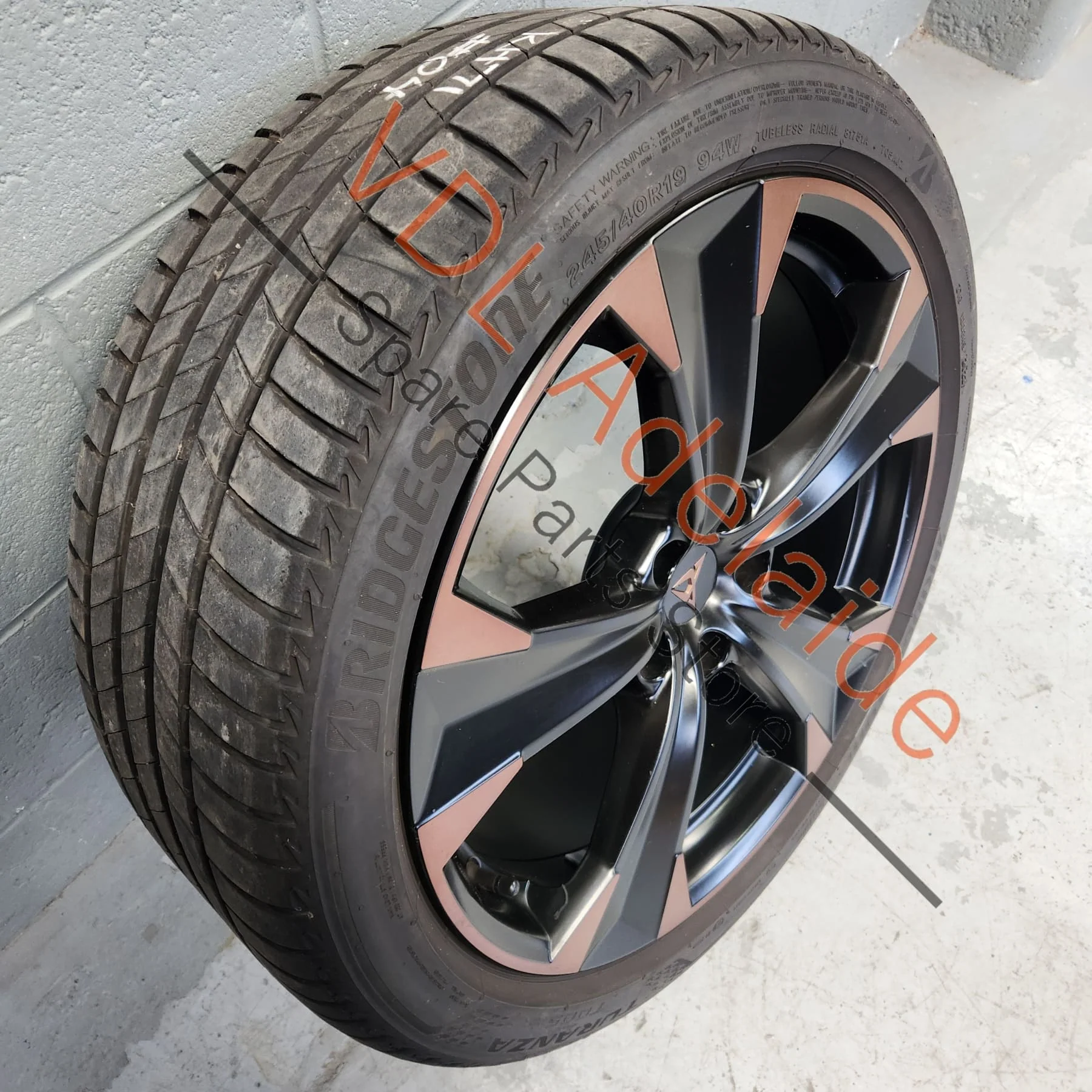 Cupra Ateca 19 x 8 19x8 Alloy Wheel Rim Copper finish Zoll 575601025AS XEB #02 - Image 4