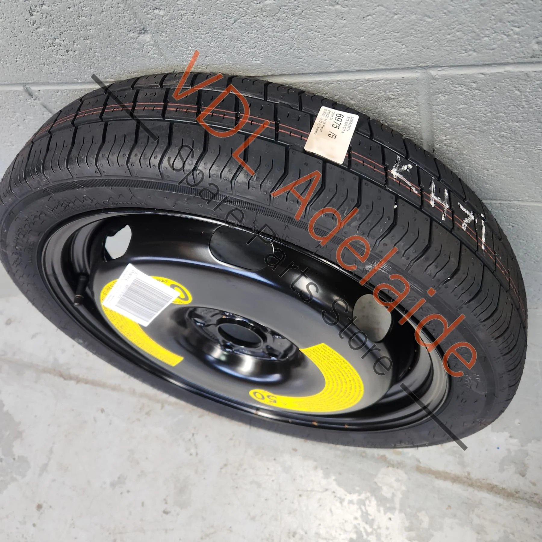 Cupra Ateca Audi Q2 VW Golf MK8 T-Roc Space Saver Spare Wheel 18x3.5 5Q0601027CT 03C - Image 2
