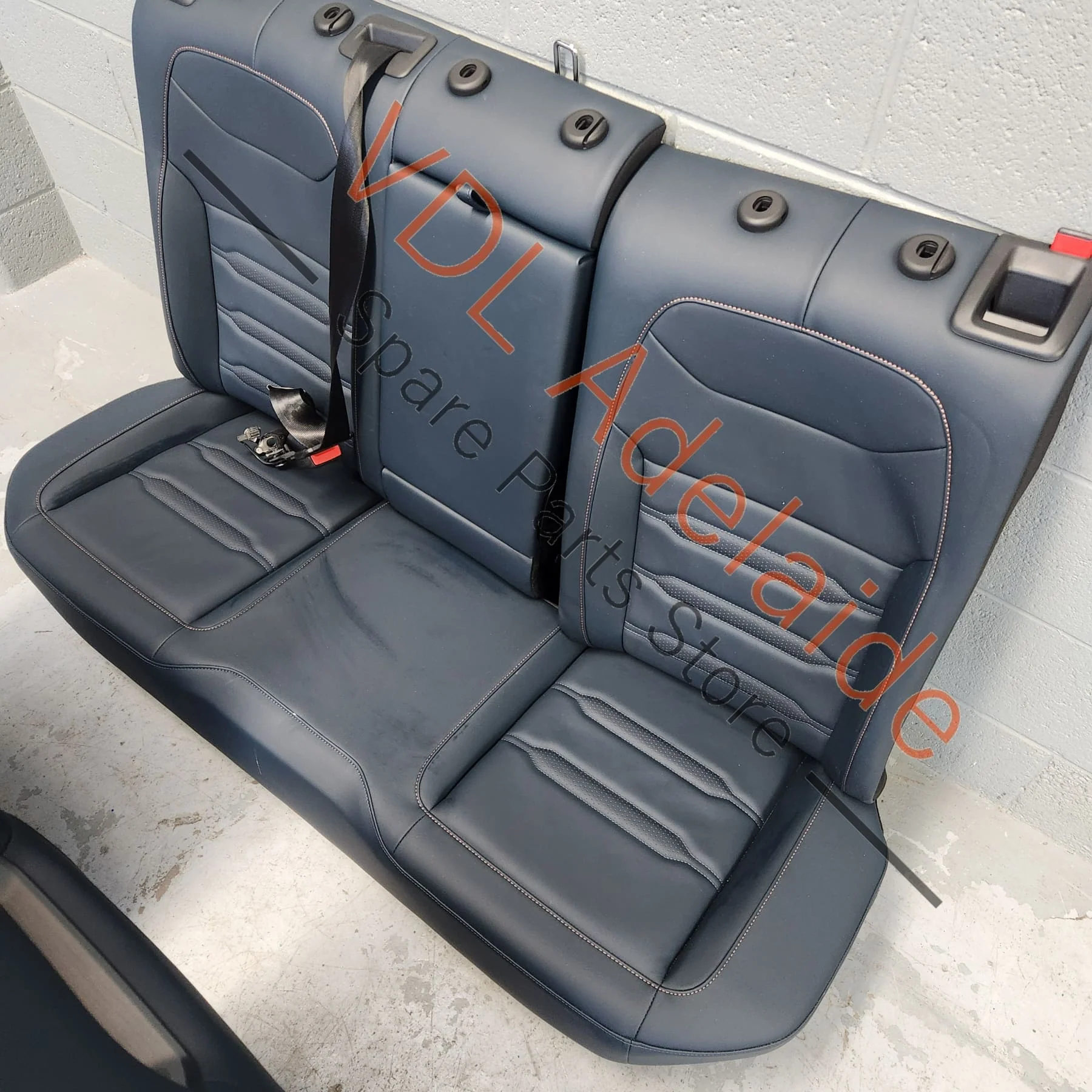 Cupra Ateca Blue Black Leather Seat Set Great for your Amarok or Caddy upgrade! - Image 7