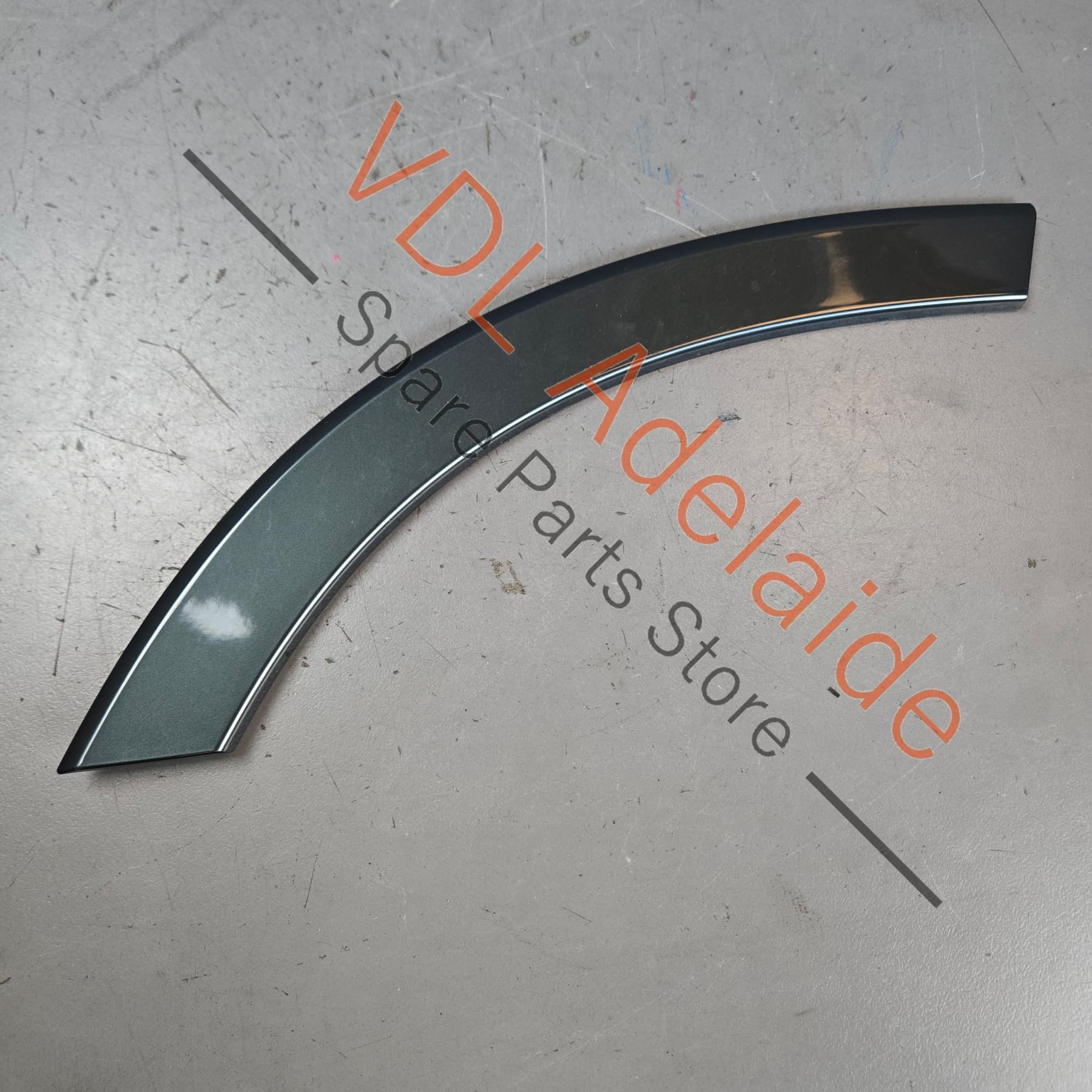 Cupra Ateca Right Rear Door Wheel Arch Moulding 575854970C GRU 9S / X6T Camouflage Green Metallic - Image 3