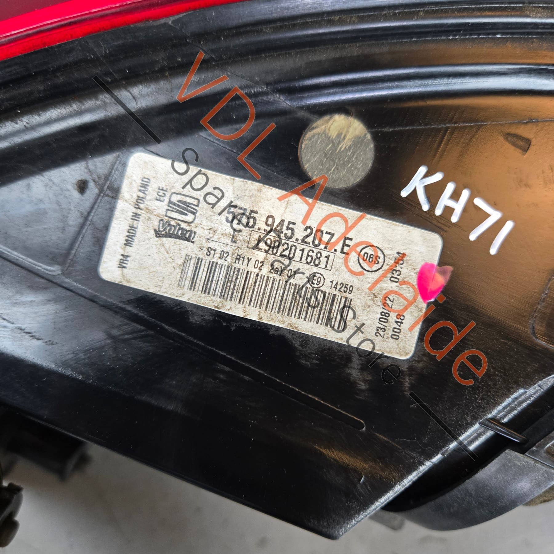Cupra Ateca Rear Left Outer LED Tail Light 575945207E - Image 6